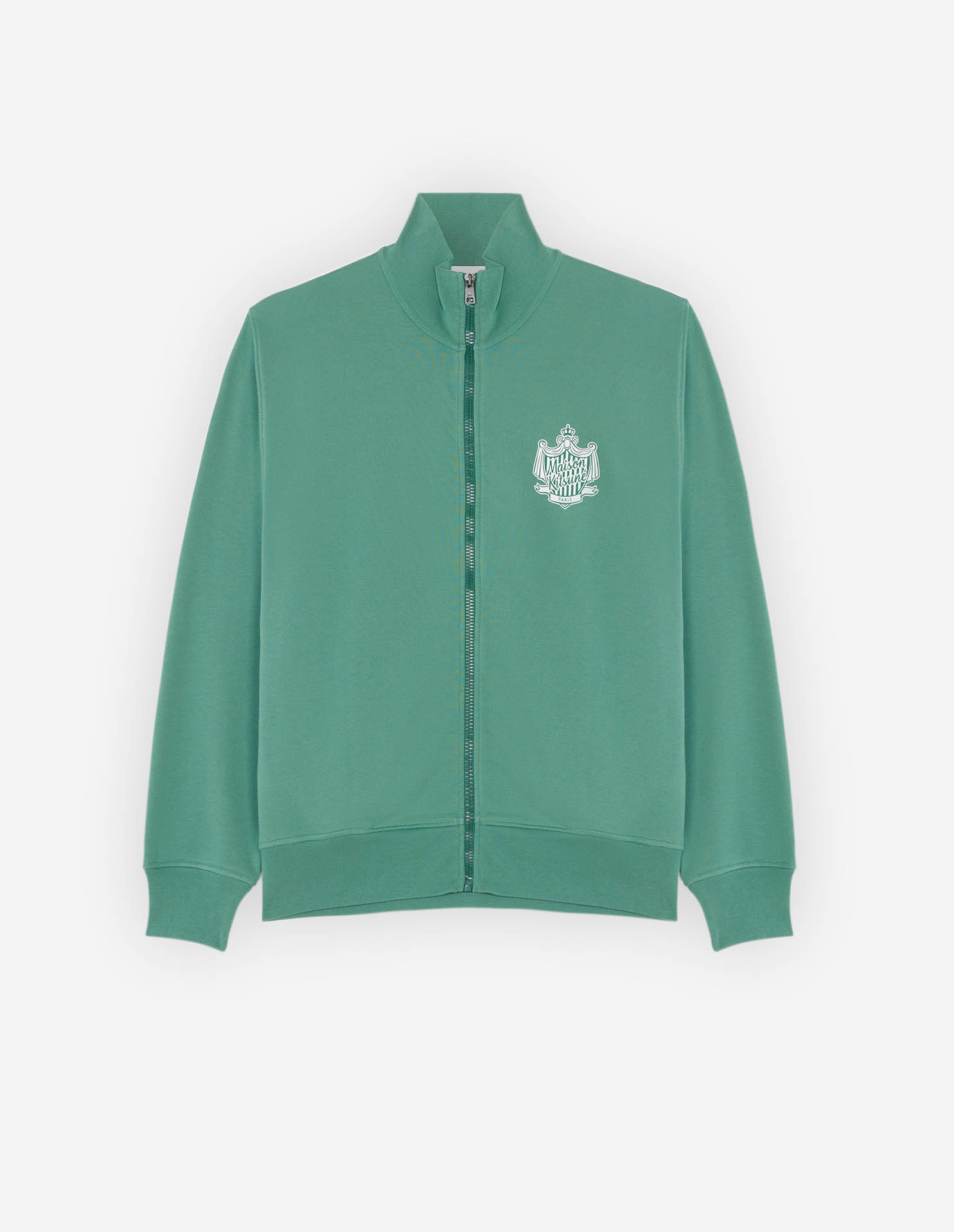 MAISON KITSUNE CREST ZIP-UP SWEATSHIRT | Maison Kitsuné