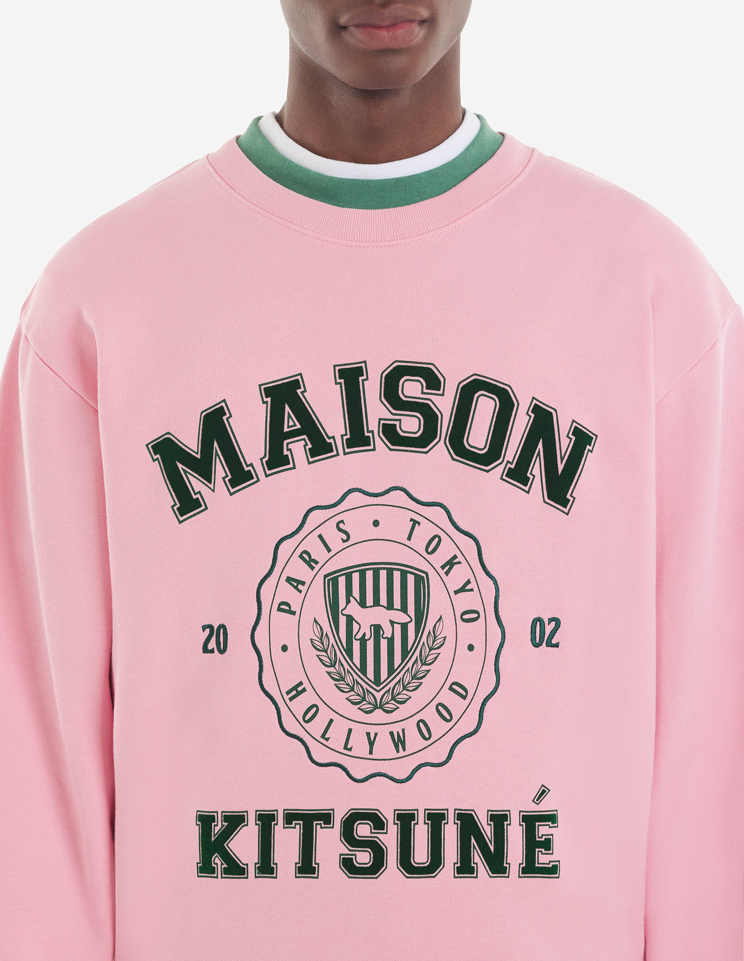 メゾン キツネ バーシティ コンフォート スウェットシャツ | Maison
