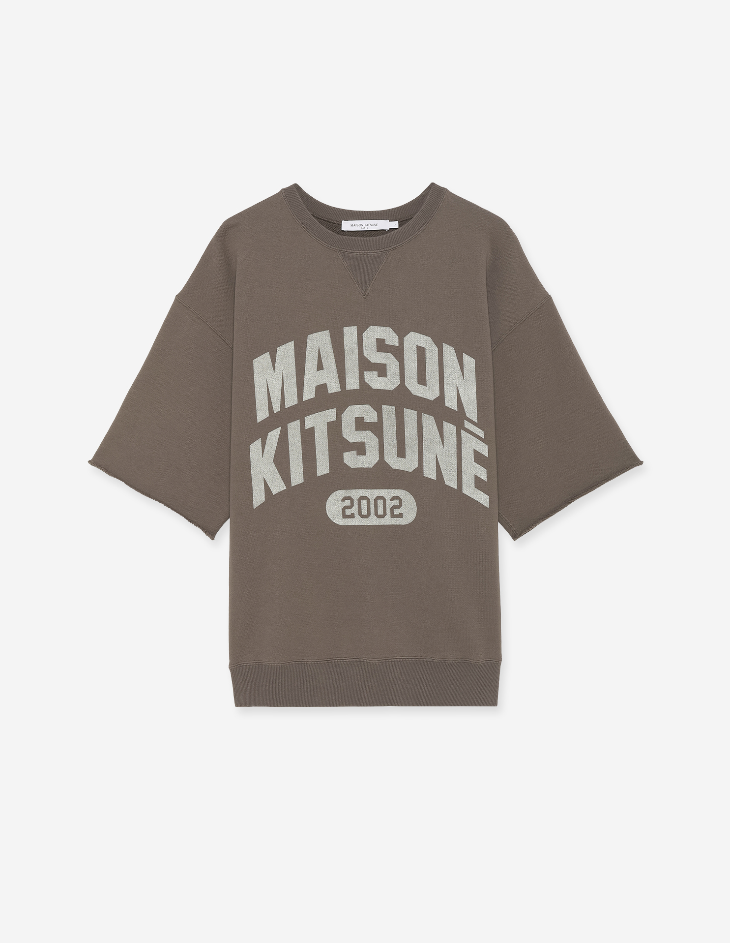 MAISON KITSUNE カレッジ ショートスリーブ スウェットシャツ