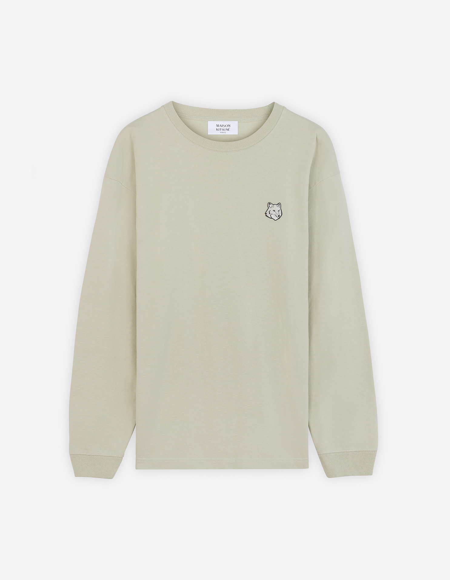 BOLD FOX HEAD PATCH COMFORT LONG SLEEVES TEE SHIRT