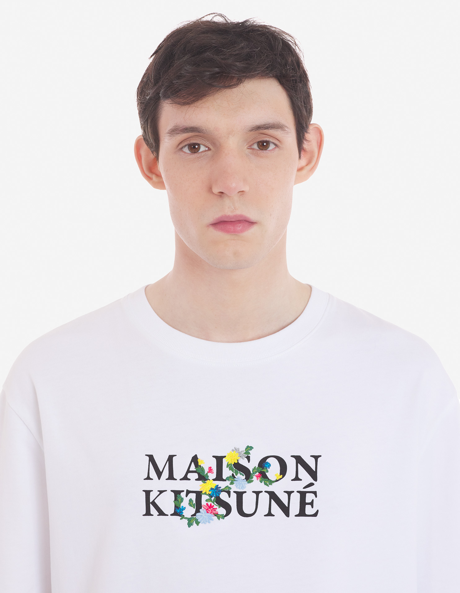 メゾン キツネ フラワーズ オーバーサイズ Tシャツ | Maison Kitsuné