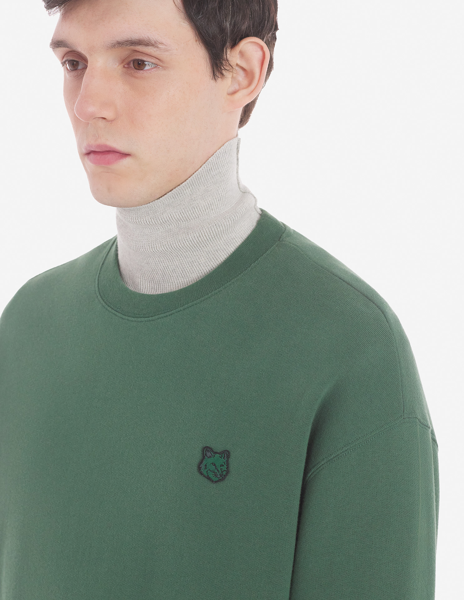 BOLD FOX HEAD PATCH COMFORT SWEATSHIRT | Maison Kitsuné