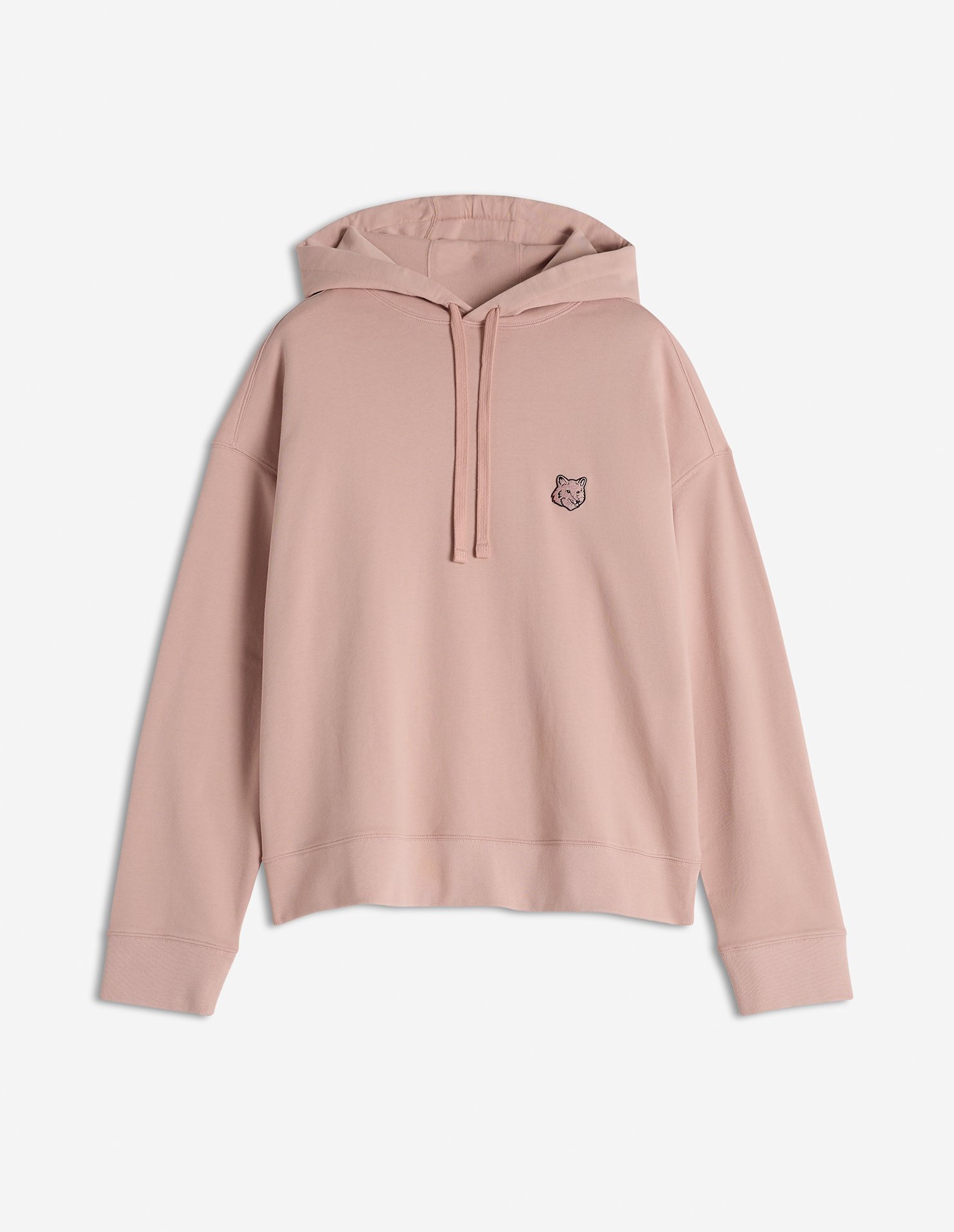 BOLD FOX HEAD PATCH OVERSIZE HOODIE