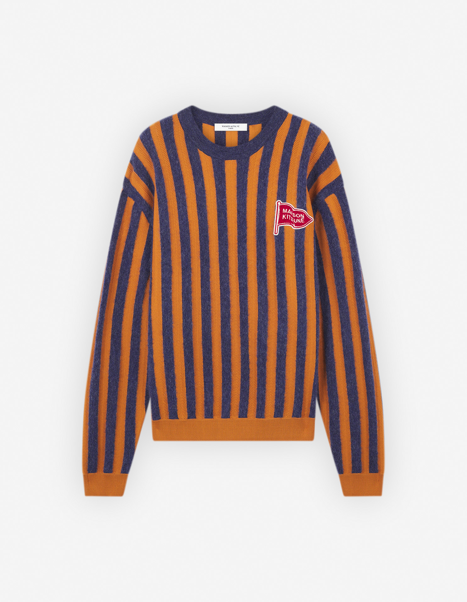 STRIPED COMFORT JUMPER | Maison Kitsuné