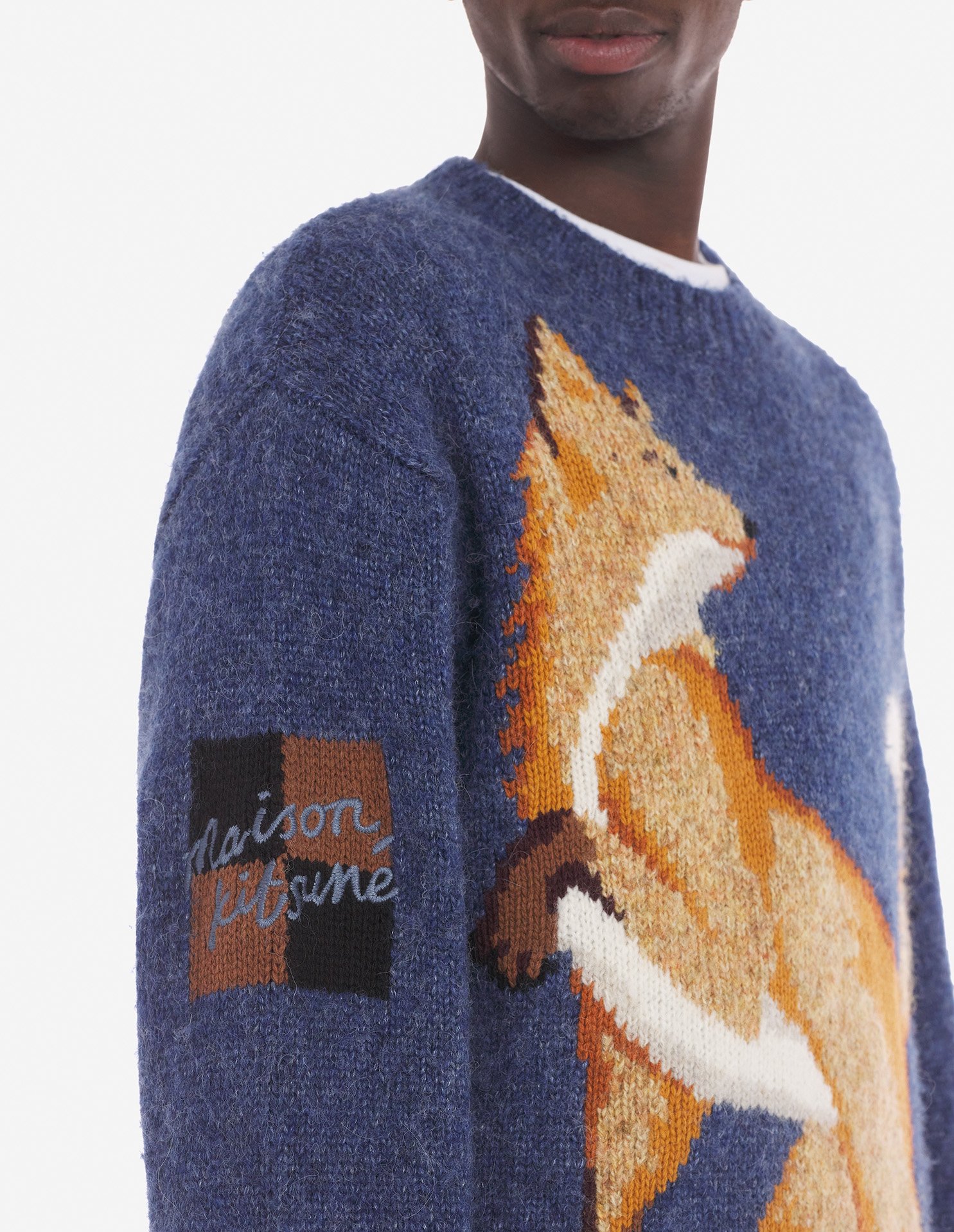 FOX INTARSIA COMFORT JUMPER