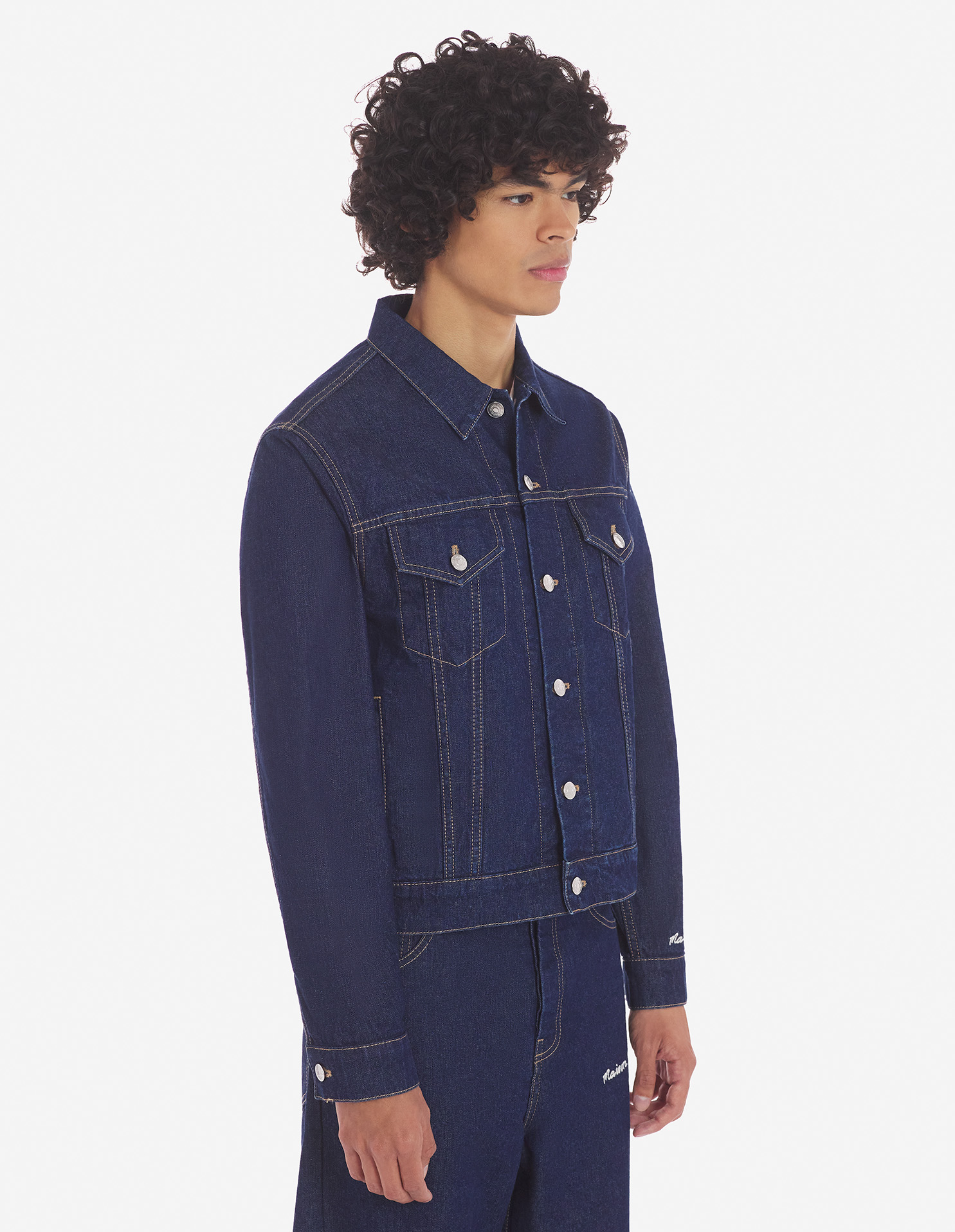 TRUCKER DENIM JACKET | Maison Kitsuné