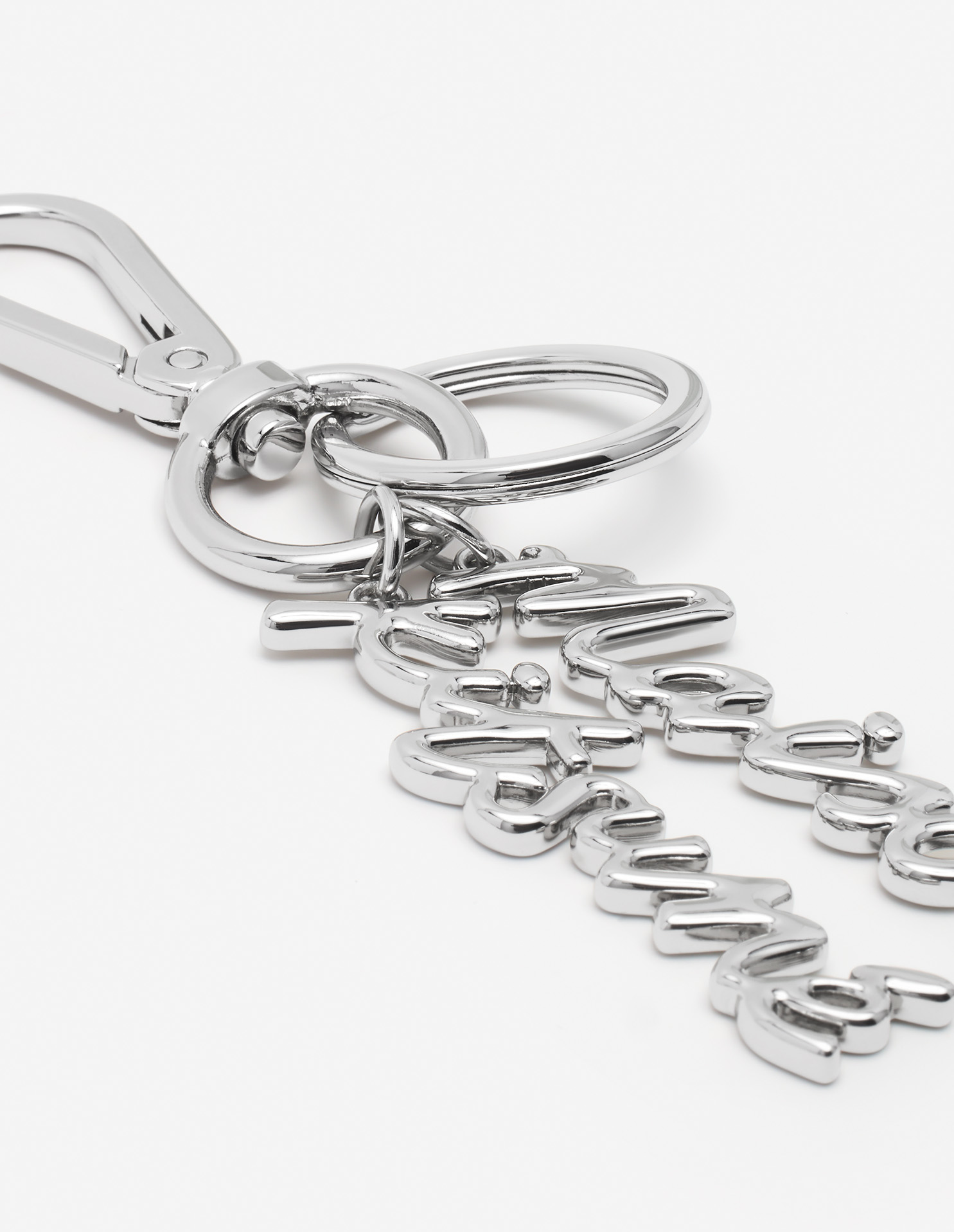 MAISON KITSUNE HANDWRITING METAL KEYRING