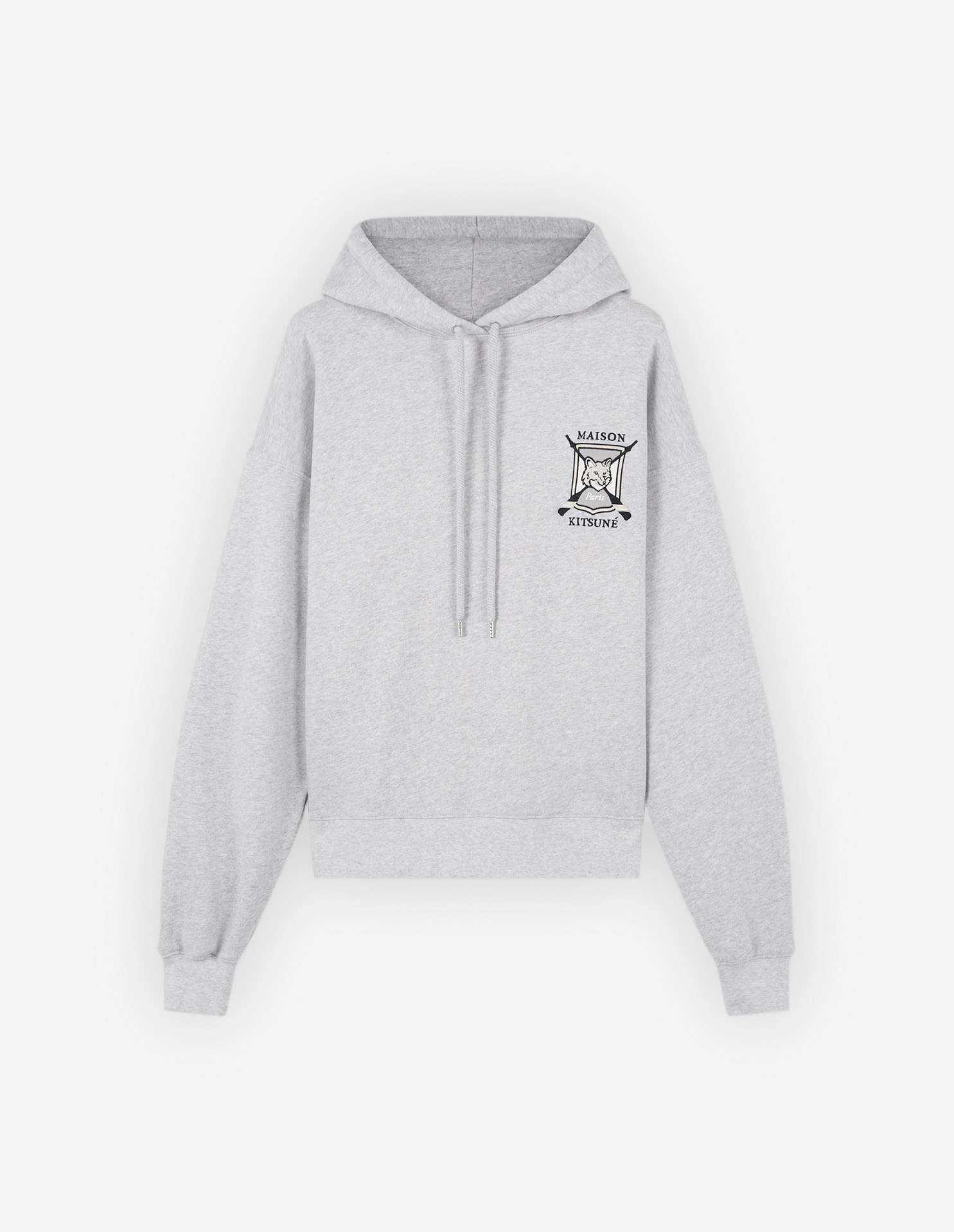 COLLEGE FOX EMBROIDERED COMFORT HOODIE