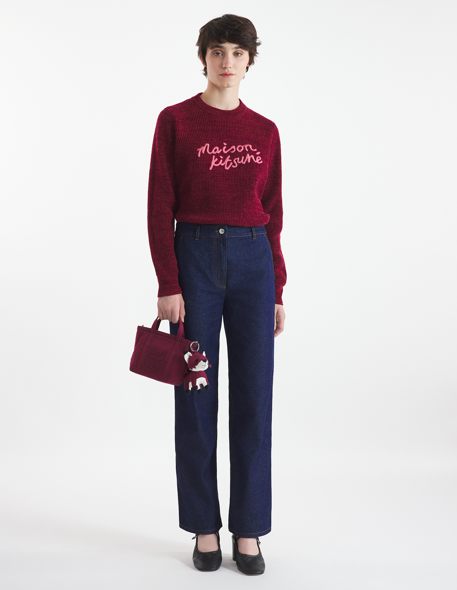 MAISON KITSUNE HANDWRITING COMFORT JUMPER