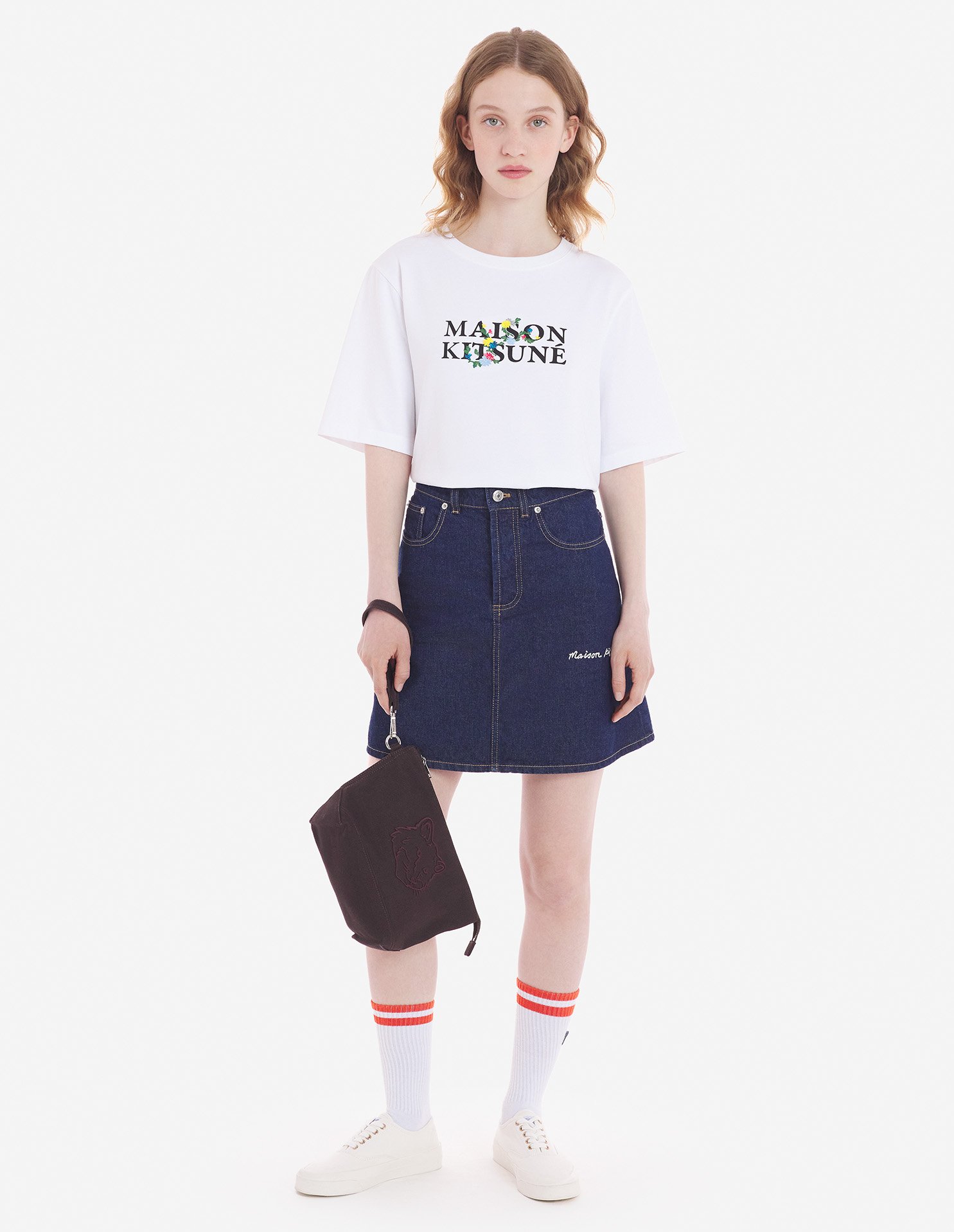 MAISON KITSUNE メゾンキツネ ミニスカート - ミニスカート