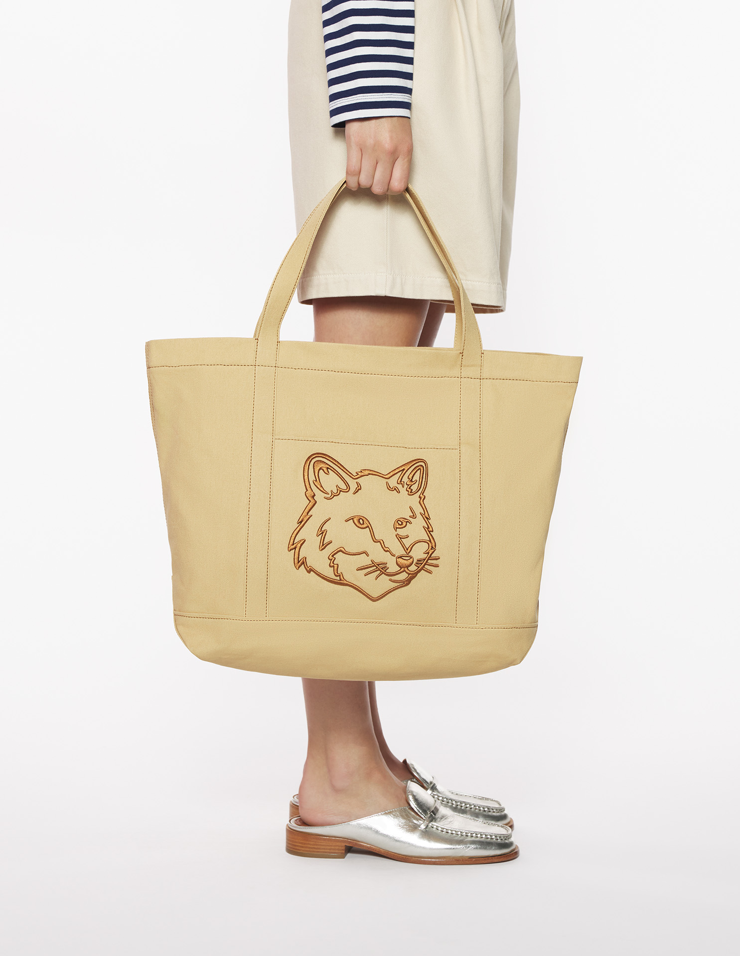 FOX HEAD LARGE TOTE