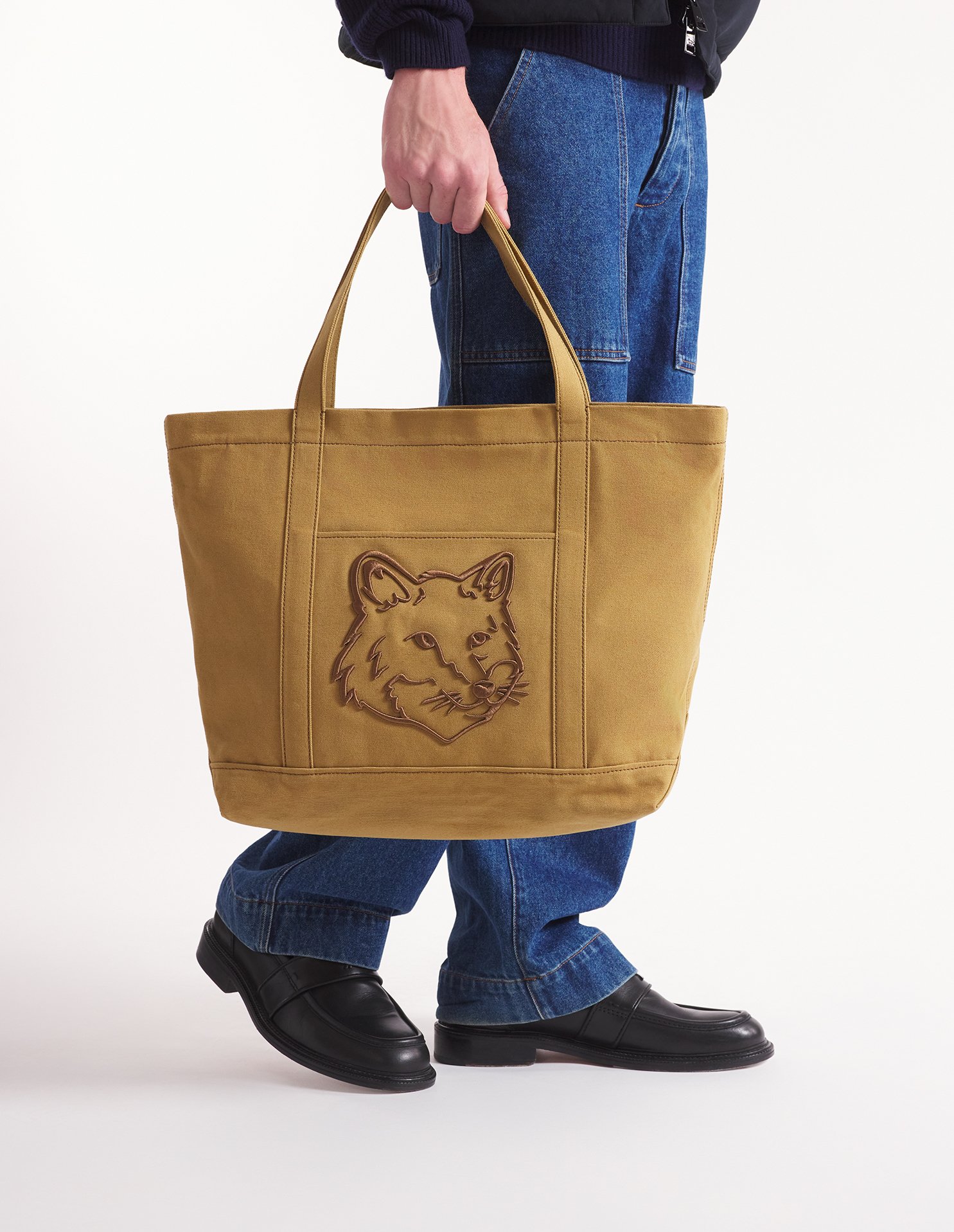 FOX HEAD LARGE TOTE