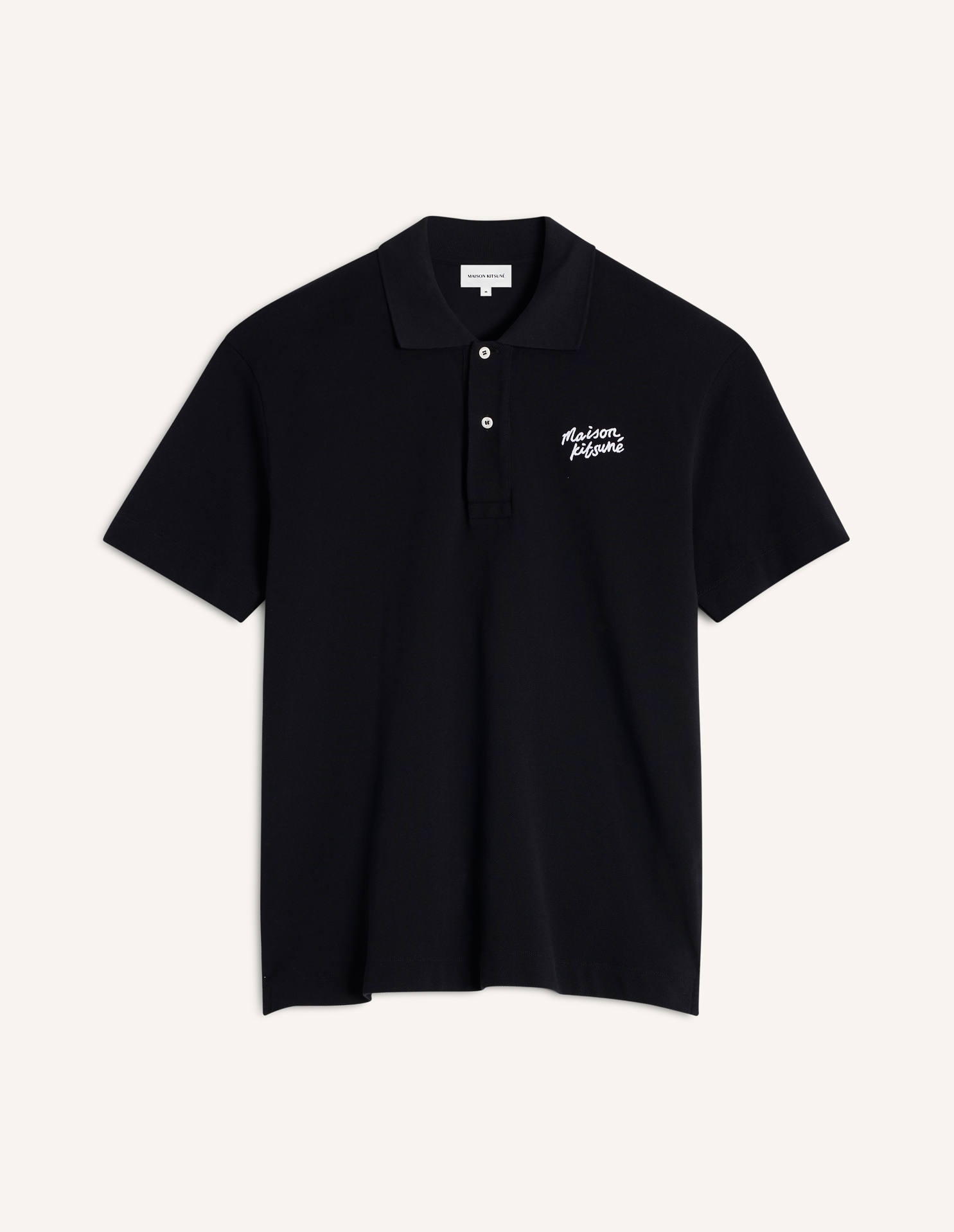 MAISON KITSUNE HANDWRITING COMFORT POLO