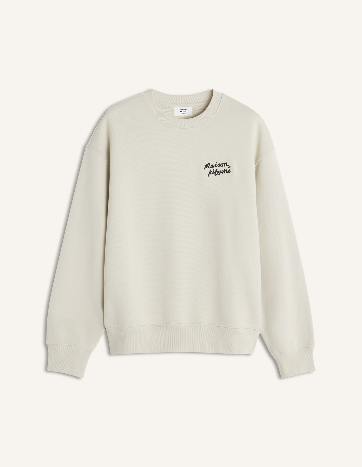 MAISON KITSUNE HANDWRITING COMFORT SWEATSHIRT