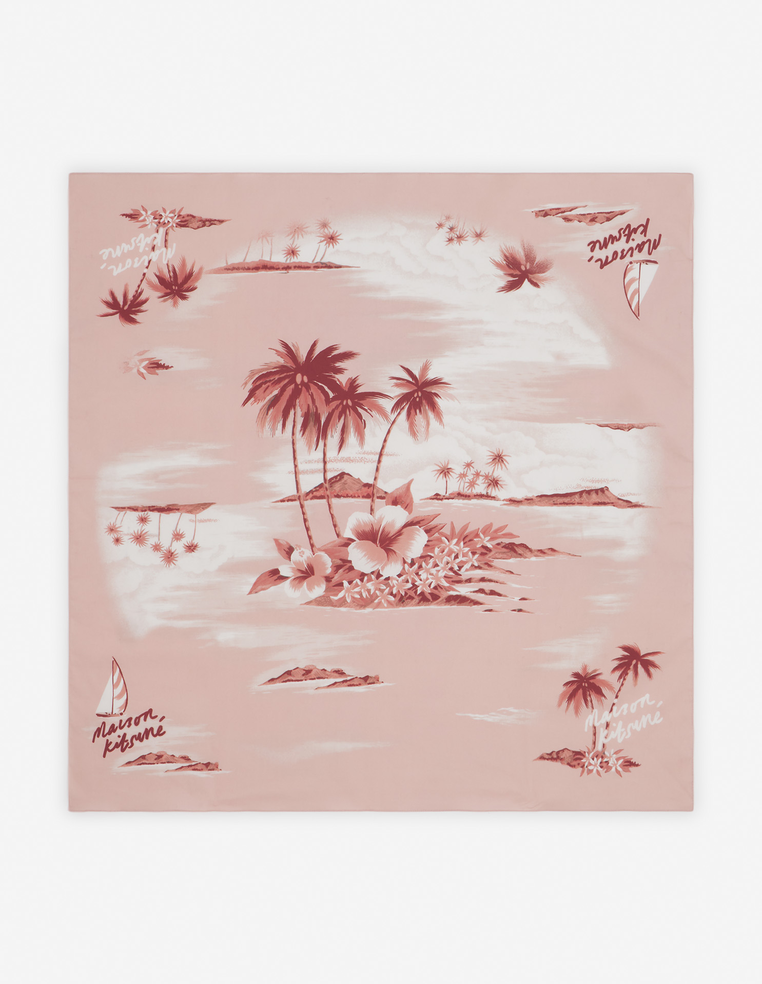 HAWAIIAN SCENE SCARF