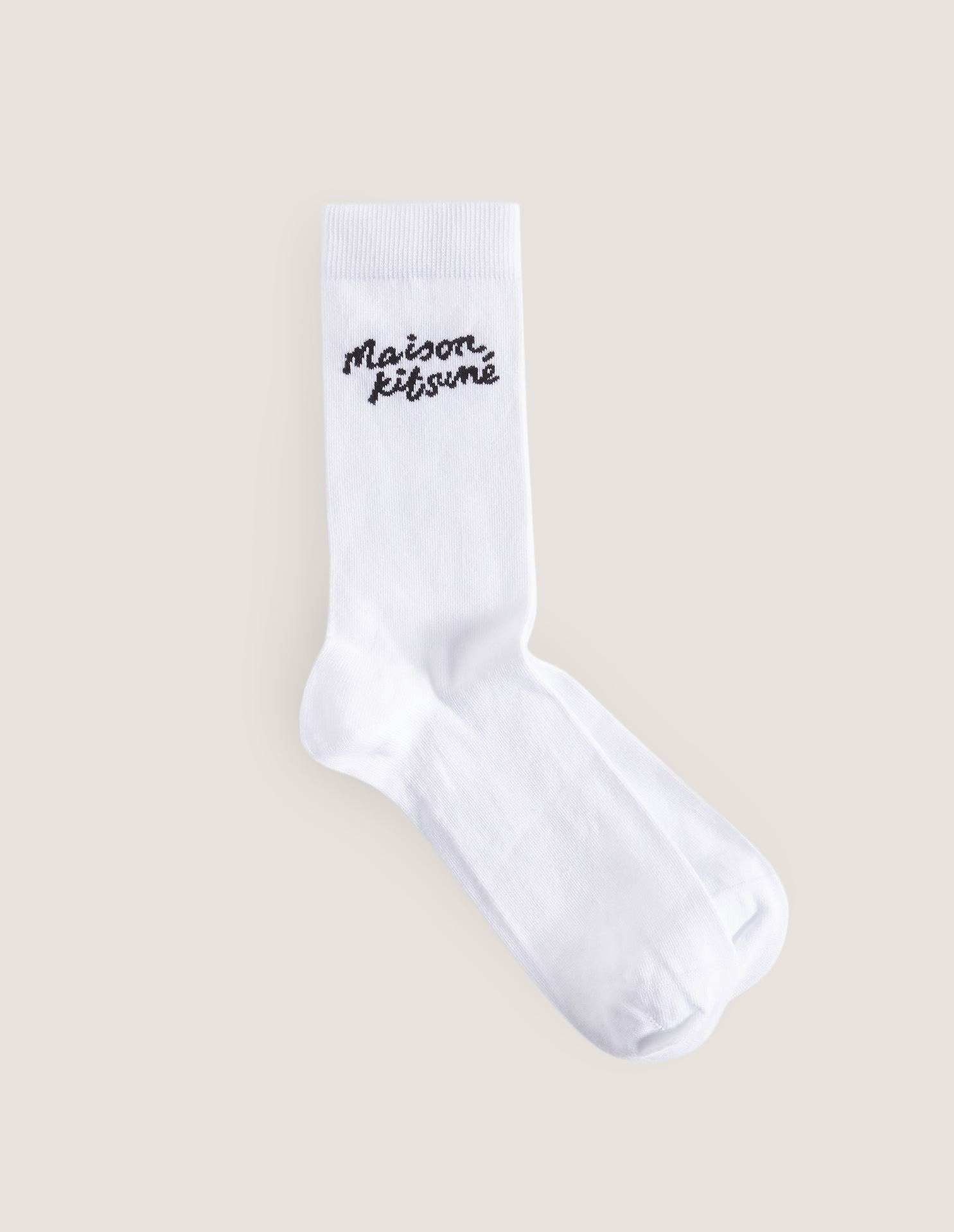 MAISON KITSUNE HANDWRITING SOCKS