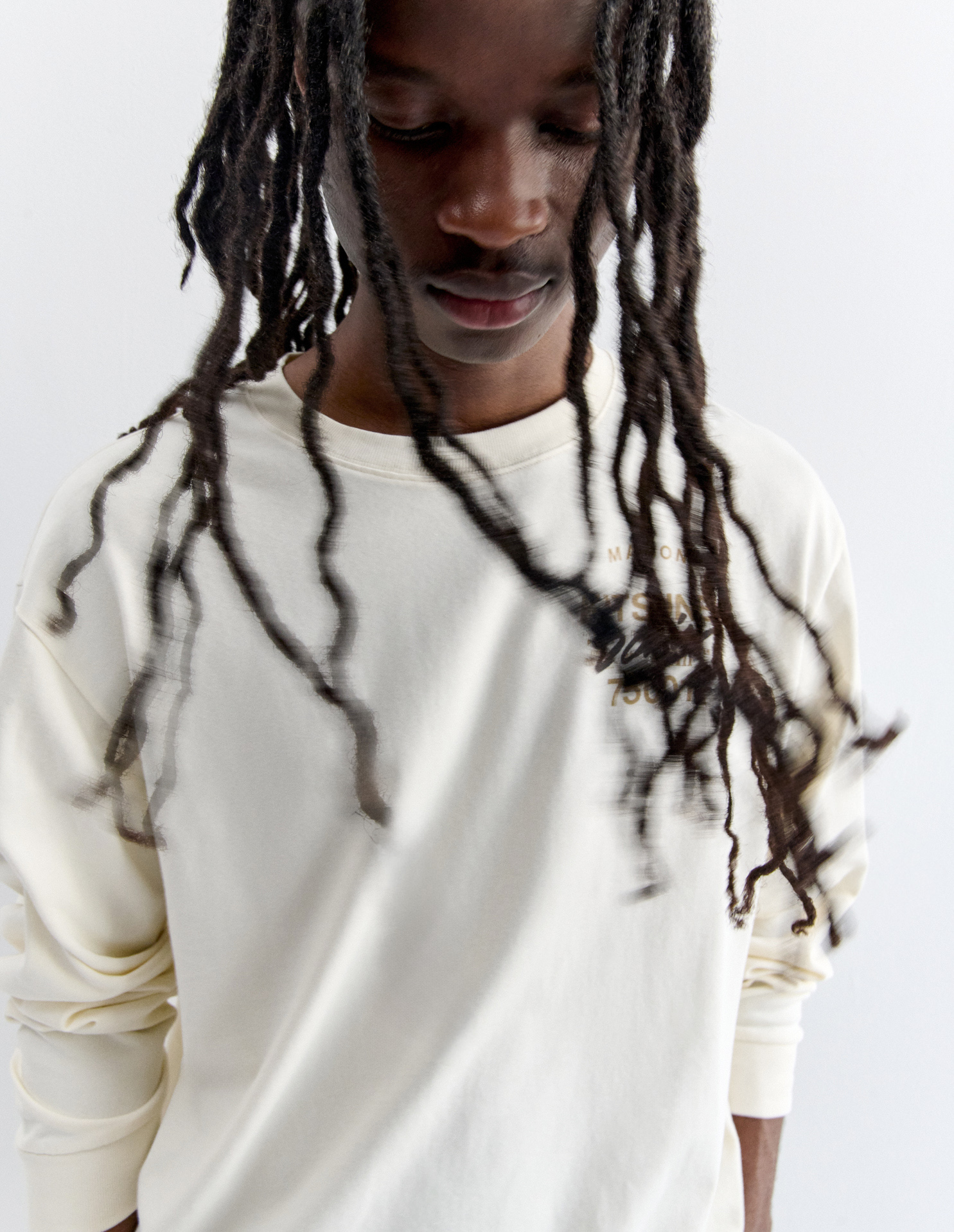 MMII FOX HEAD OVERSIZE LONG SLEEVE TEE-SHIRT