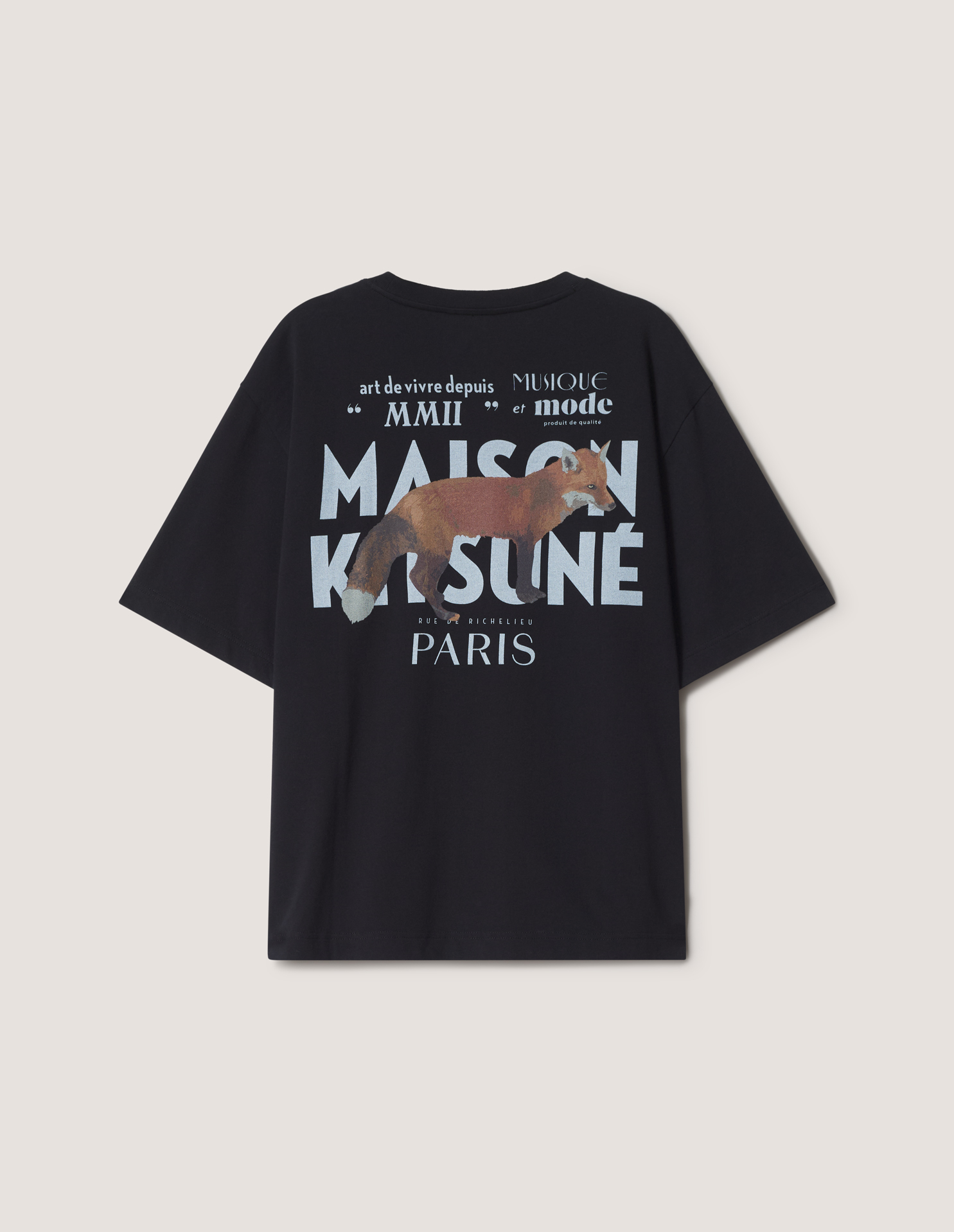MMII PROFILE FOX OVERSIZE TEE-SHIRT