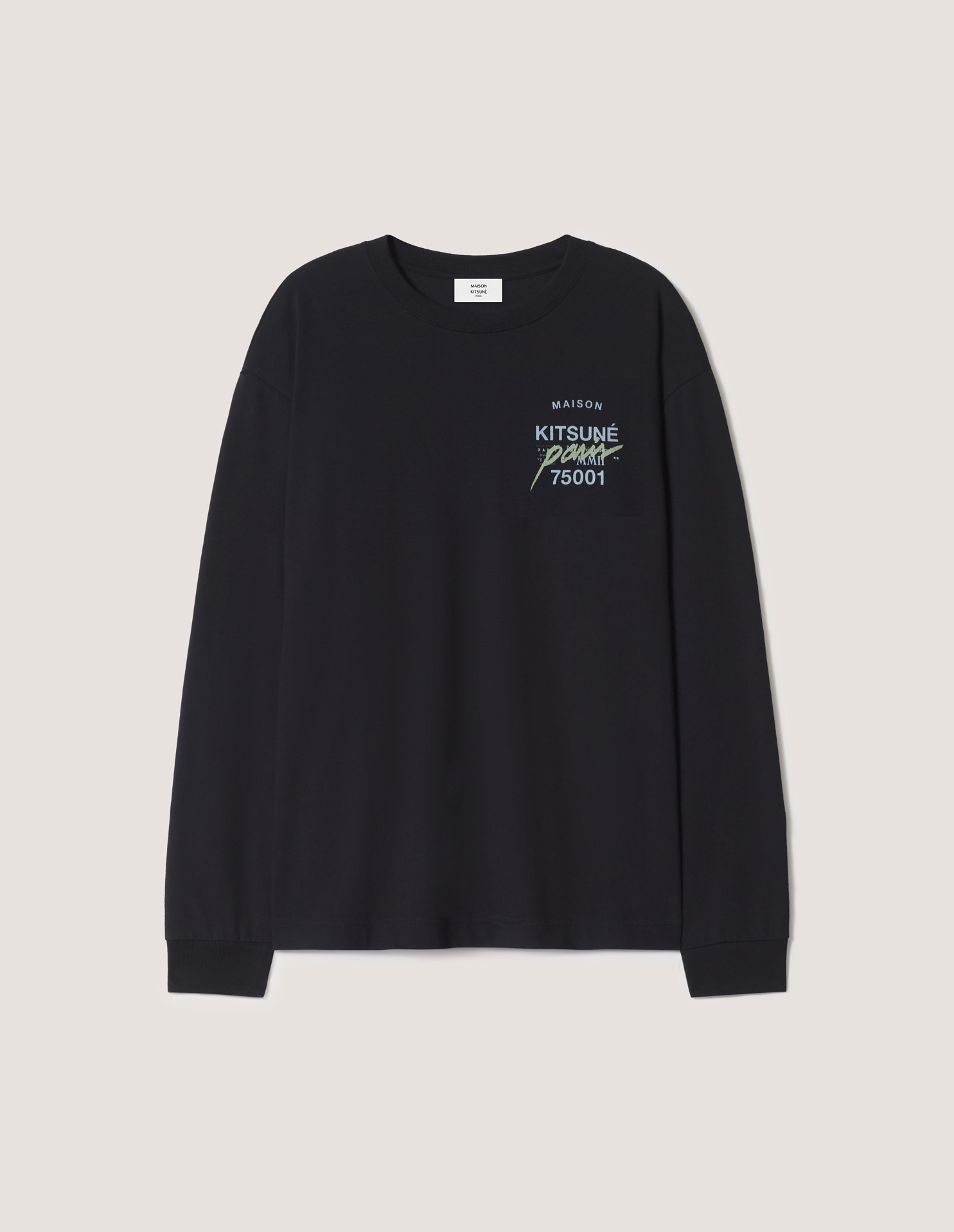 MMII PROFILE FOX OVERSIZE LONG SLEEVE TEE-SHIRT