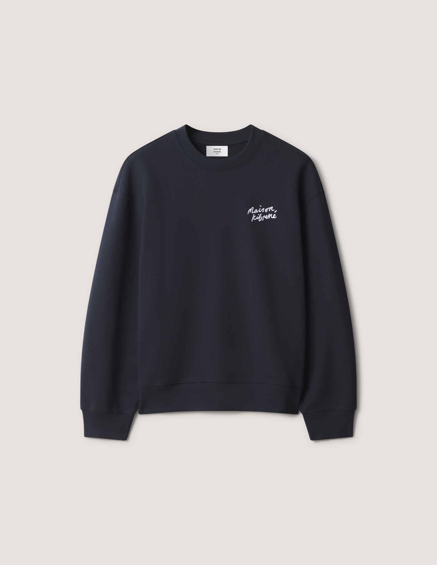 MAISON KITSUNE HANDWRITING COMFORT SWEATSHIRT