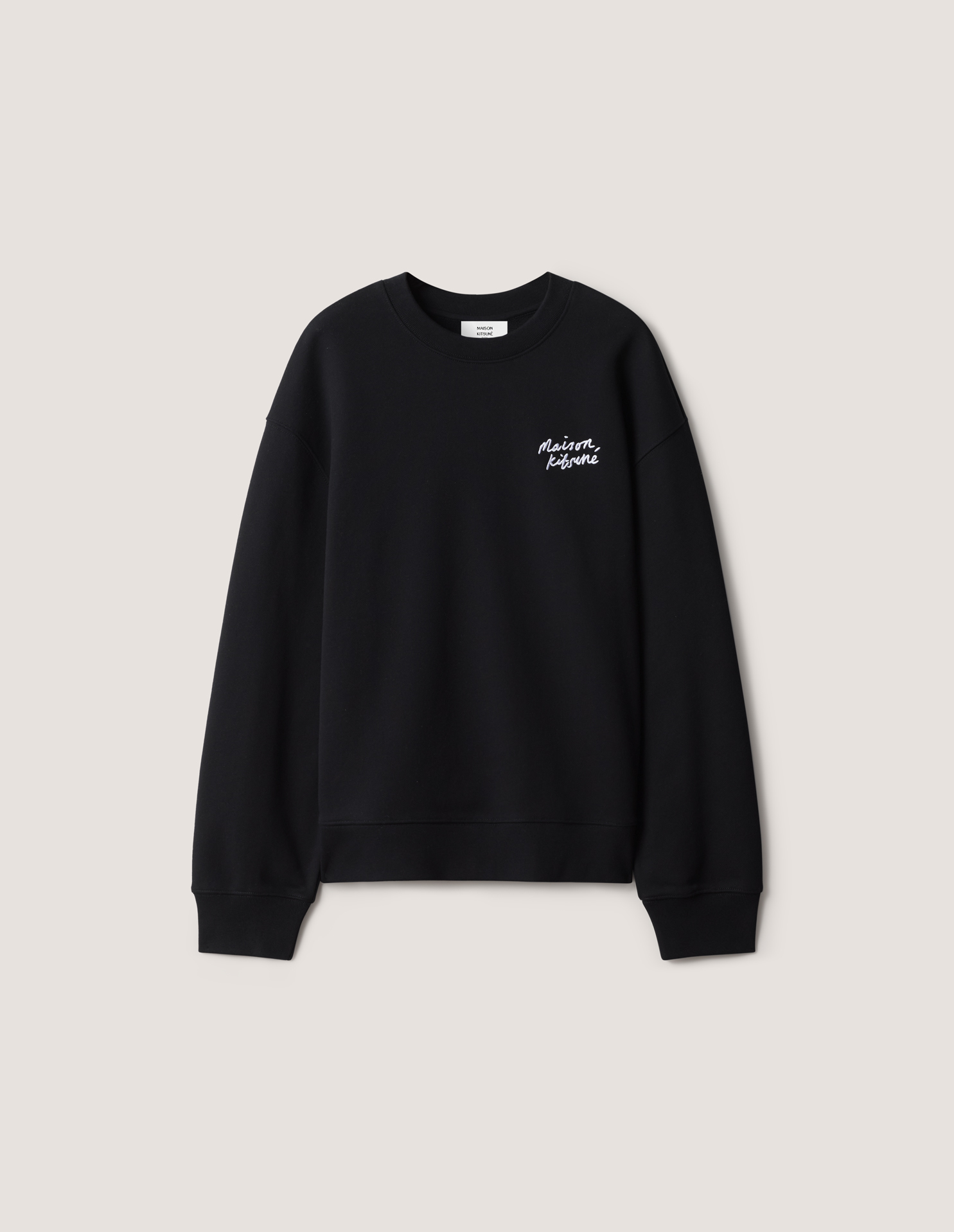 MAISON KITSUNE HANDWRITING COMFORT SWEATSHIRT