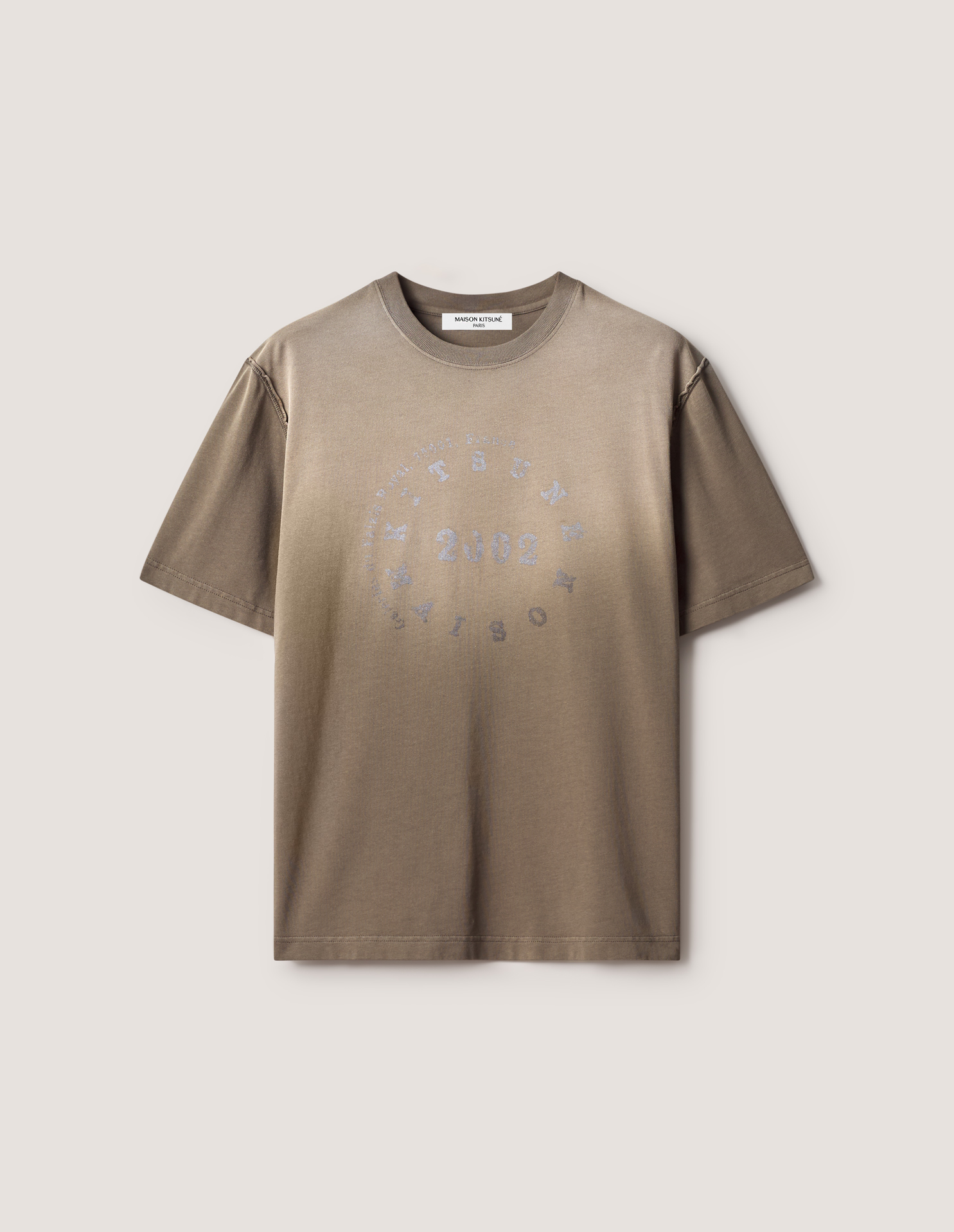 CIRCLE STAMP FADED COMFORT TEE-SHIRT