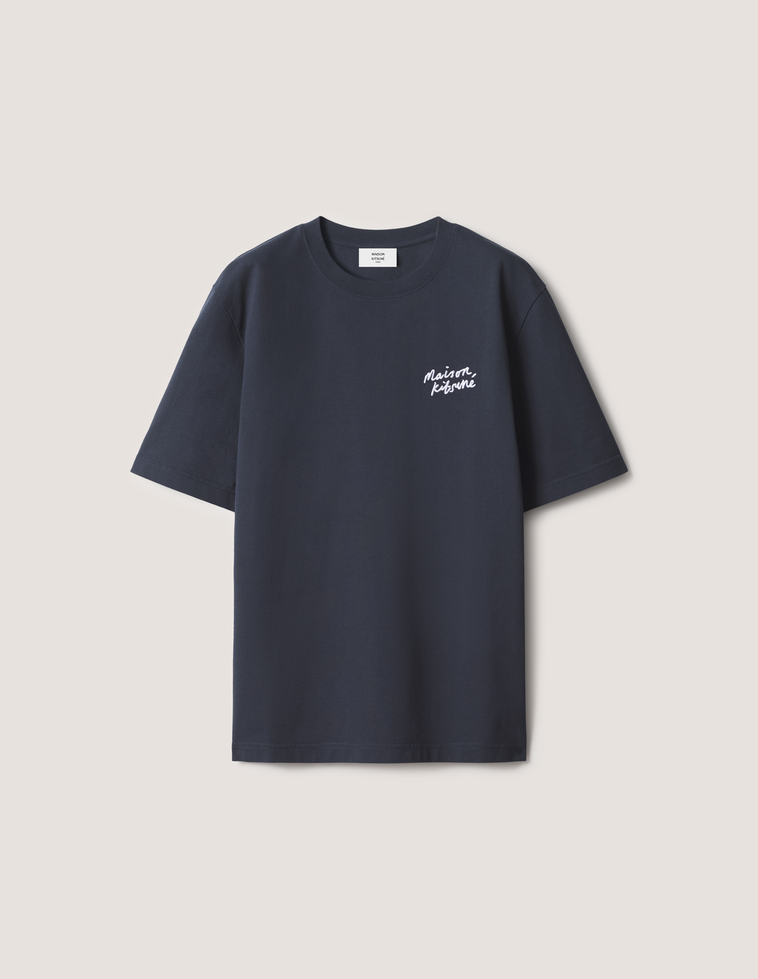 MAISON KITSUNE HANDWRITING COMFORT TEE-SHIRT