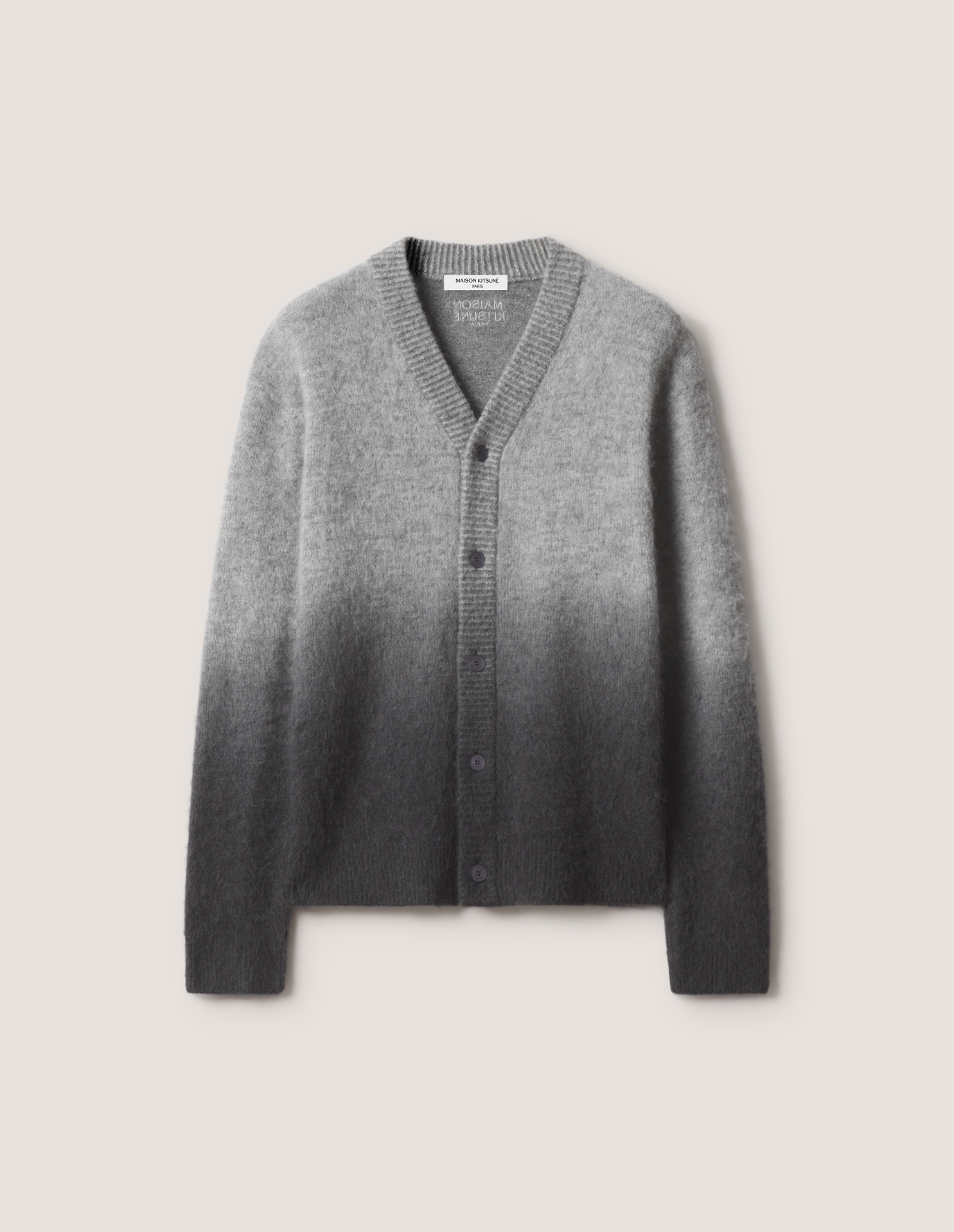 FADED FELTED CARDIGAN