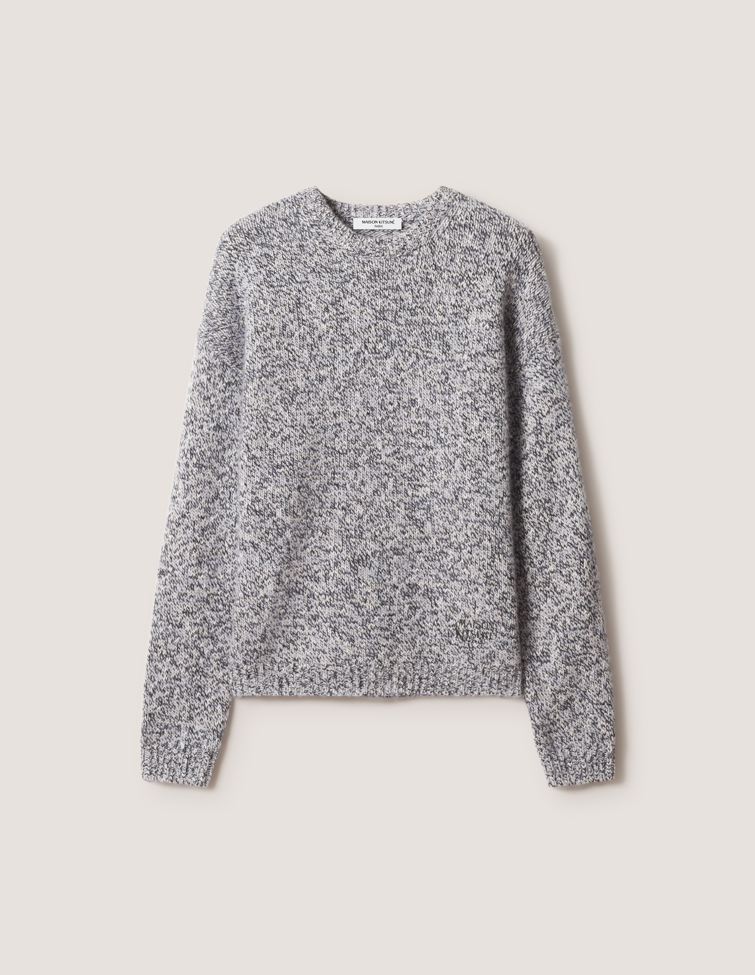 ALPACA BLEND MOULINE COMFORT JUMPER