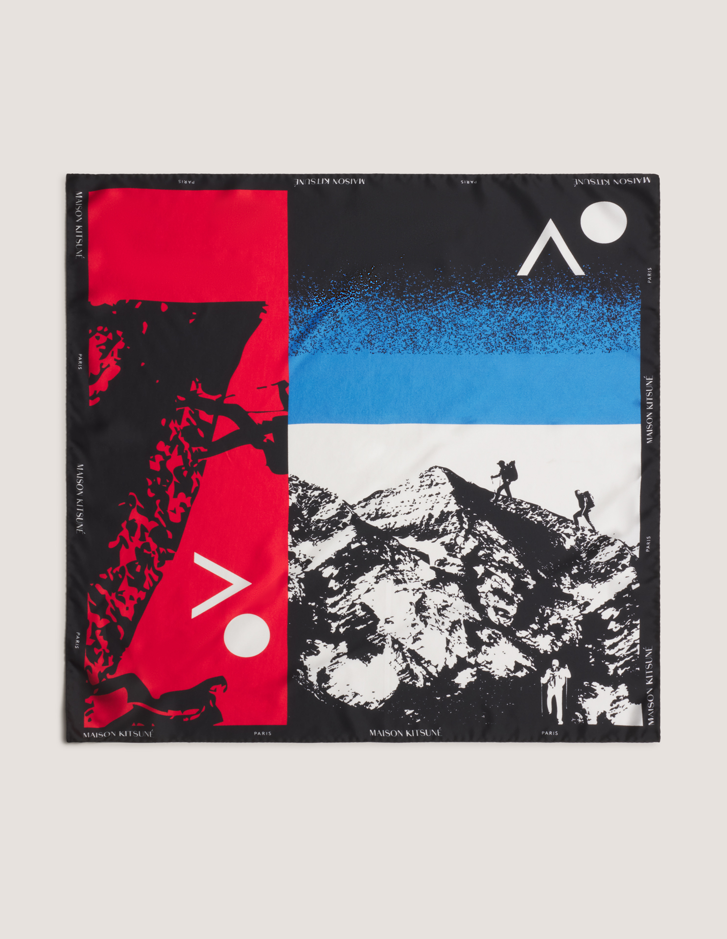 POLARIZED MOUNTAINS SILK SCARF