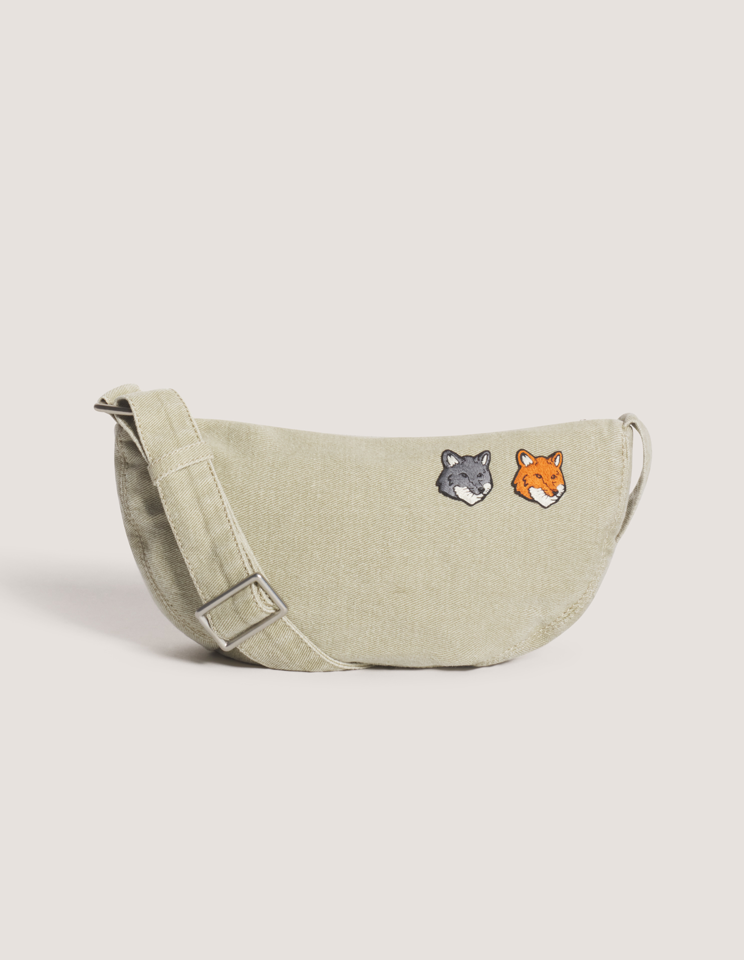 DOUBLE FOX HEAD BUMBAG