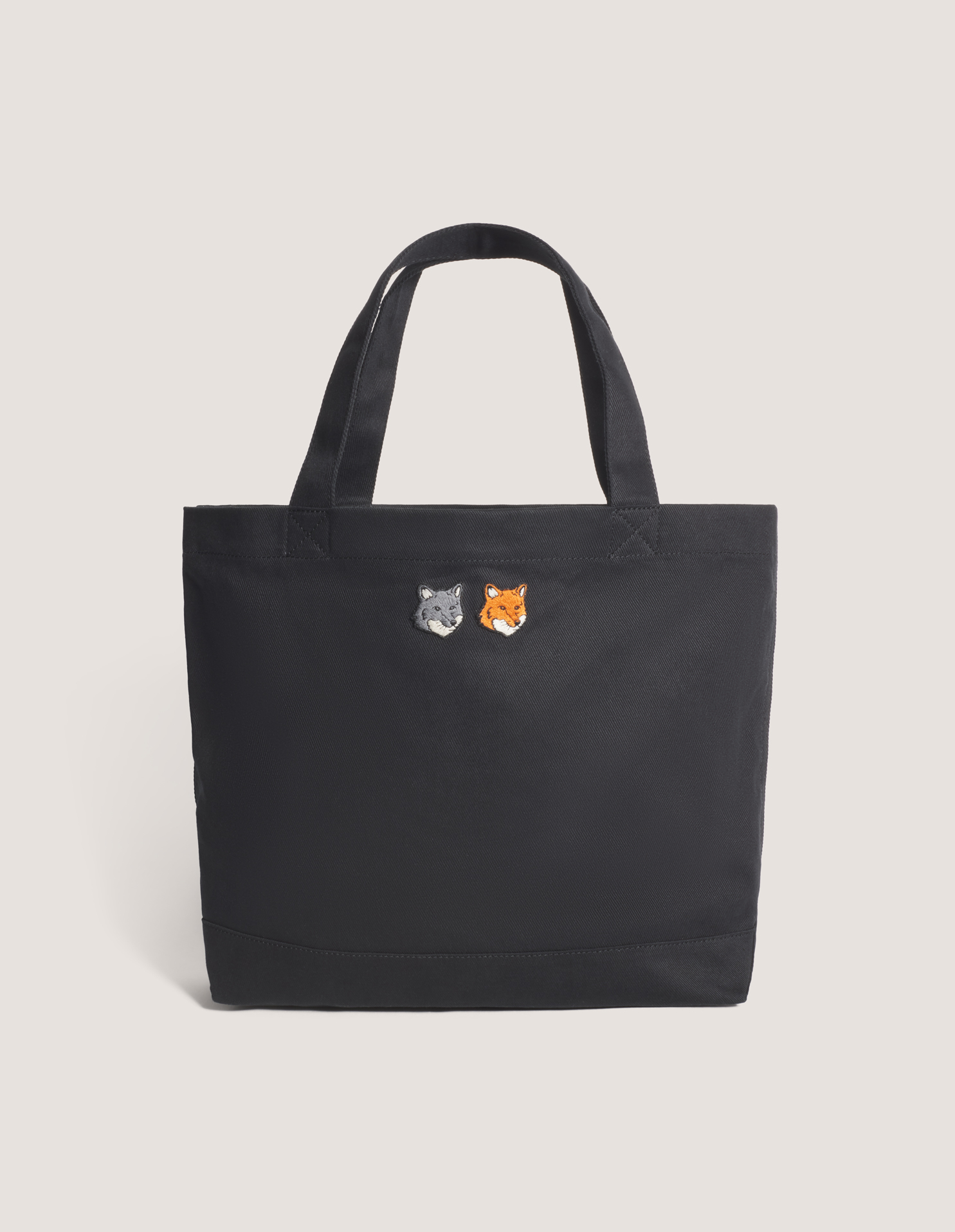 DOUBLE FOX HEAD TOTE