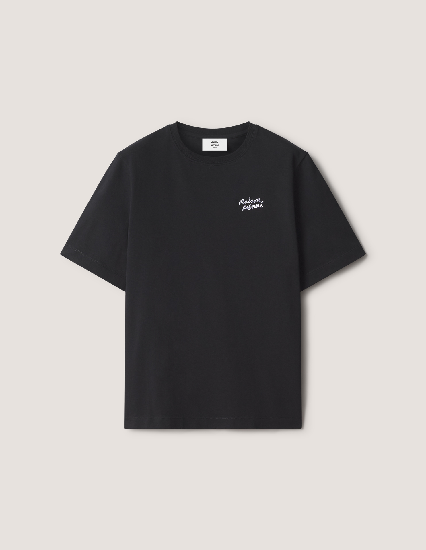 MAISON KITSUNE HANDWRITING COMFORT TEE-SHIRT