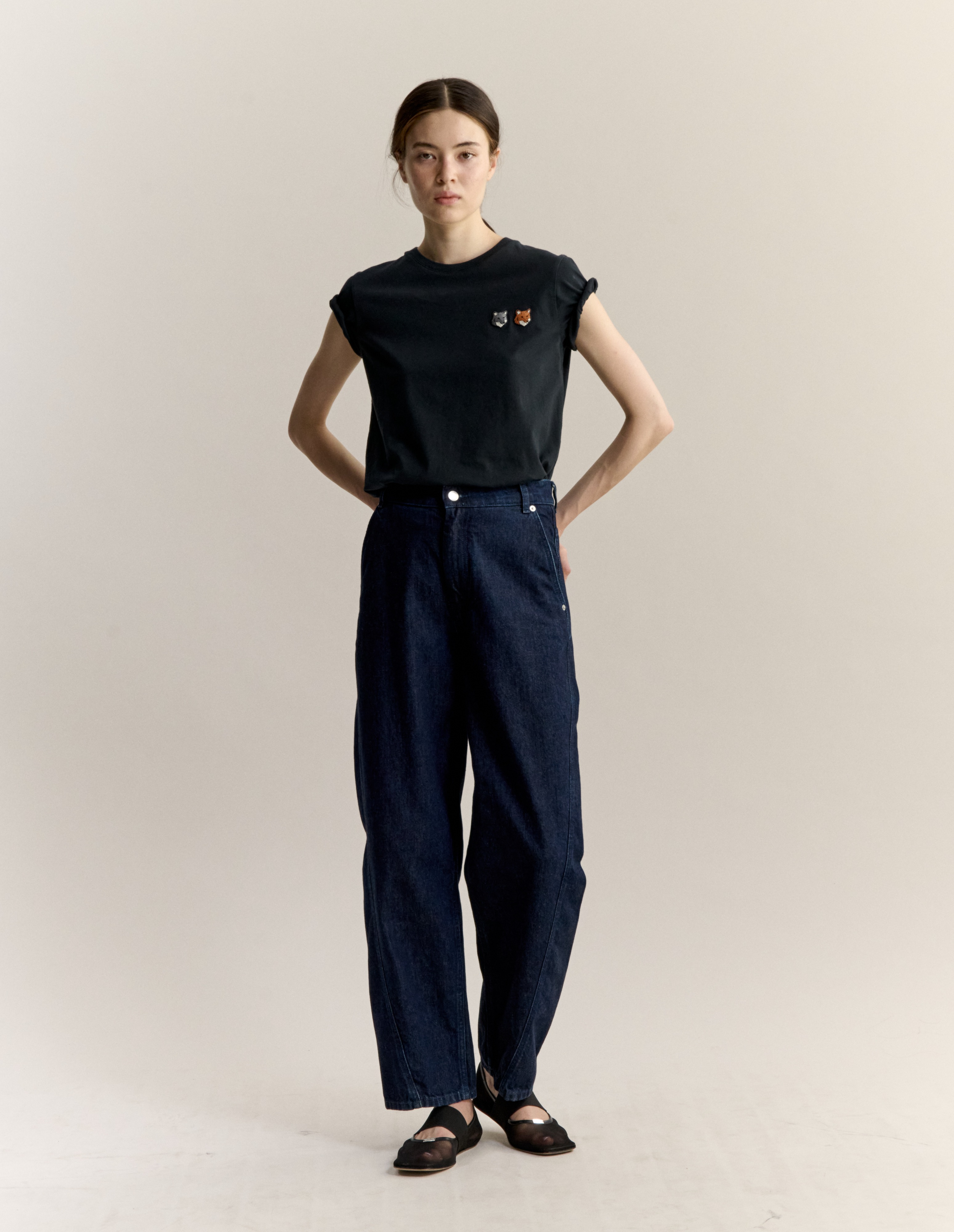 DOUBLE FOX HEAD REGULAR TEE-SHIRT