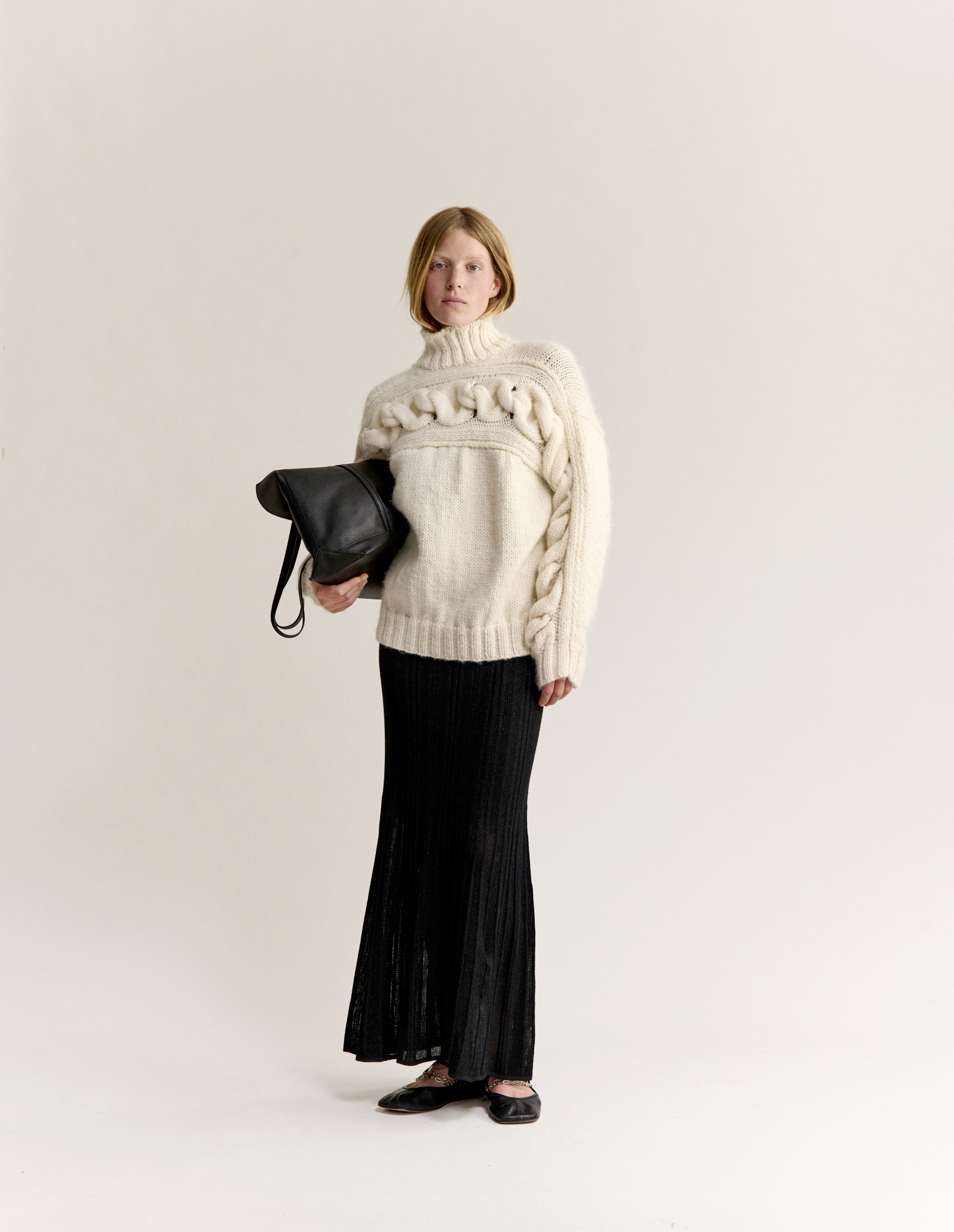SAVOIR-FAIRE HICK NECK JUMPER