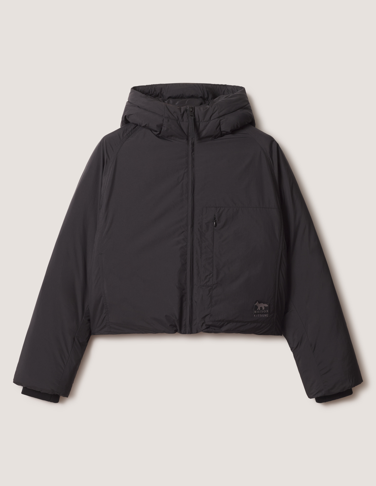 CROPPED HOODED PUFFER