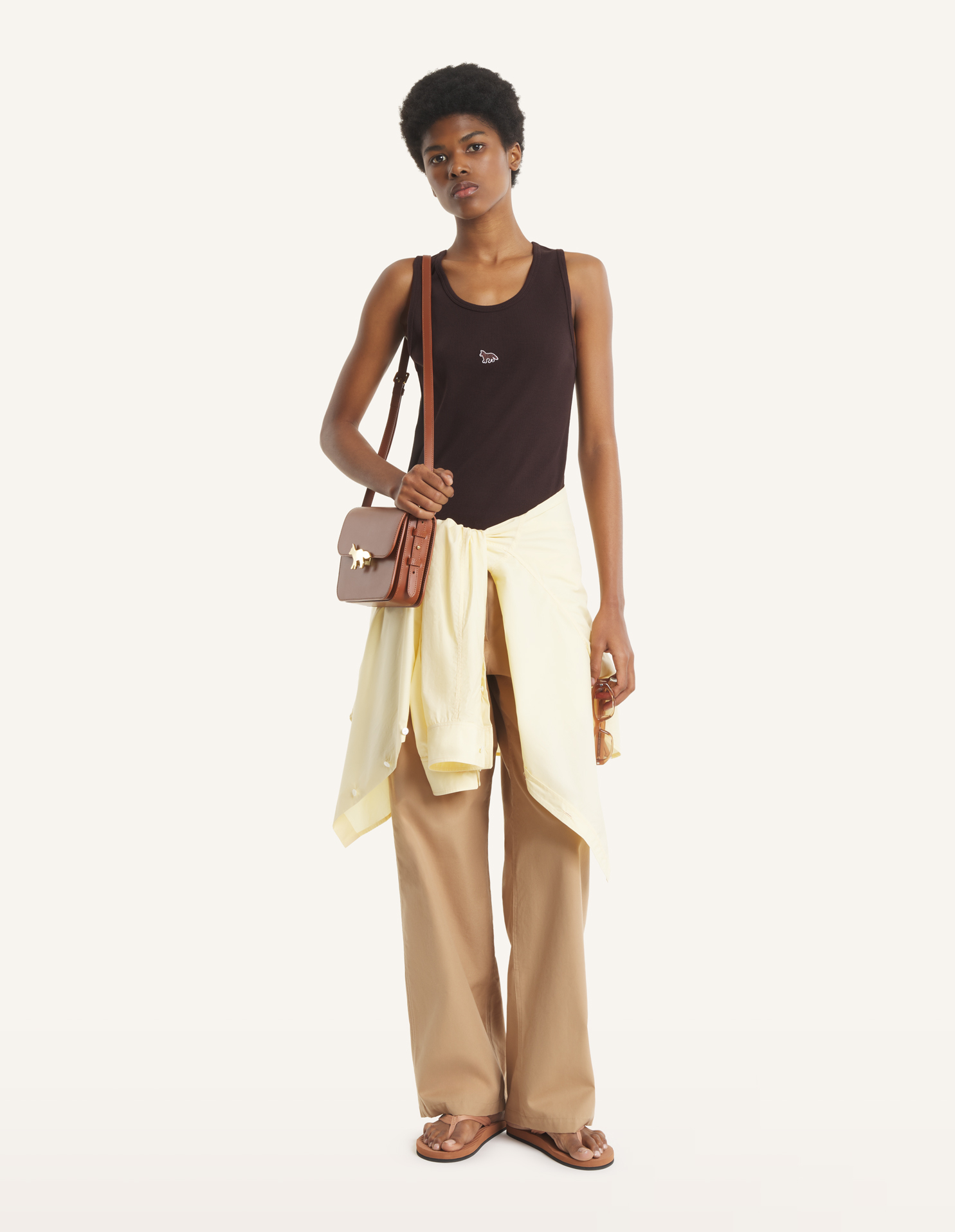 BABY FOX RIBBED TANK TOP