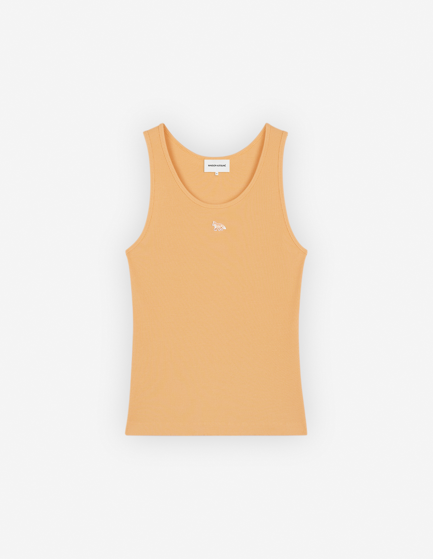 BABY FOX PATCH RIBBED TANK TOP