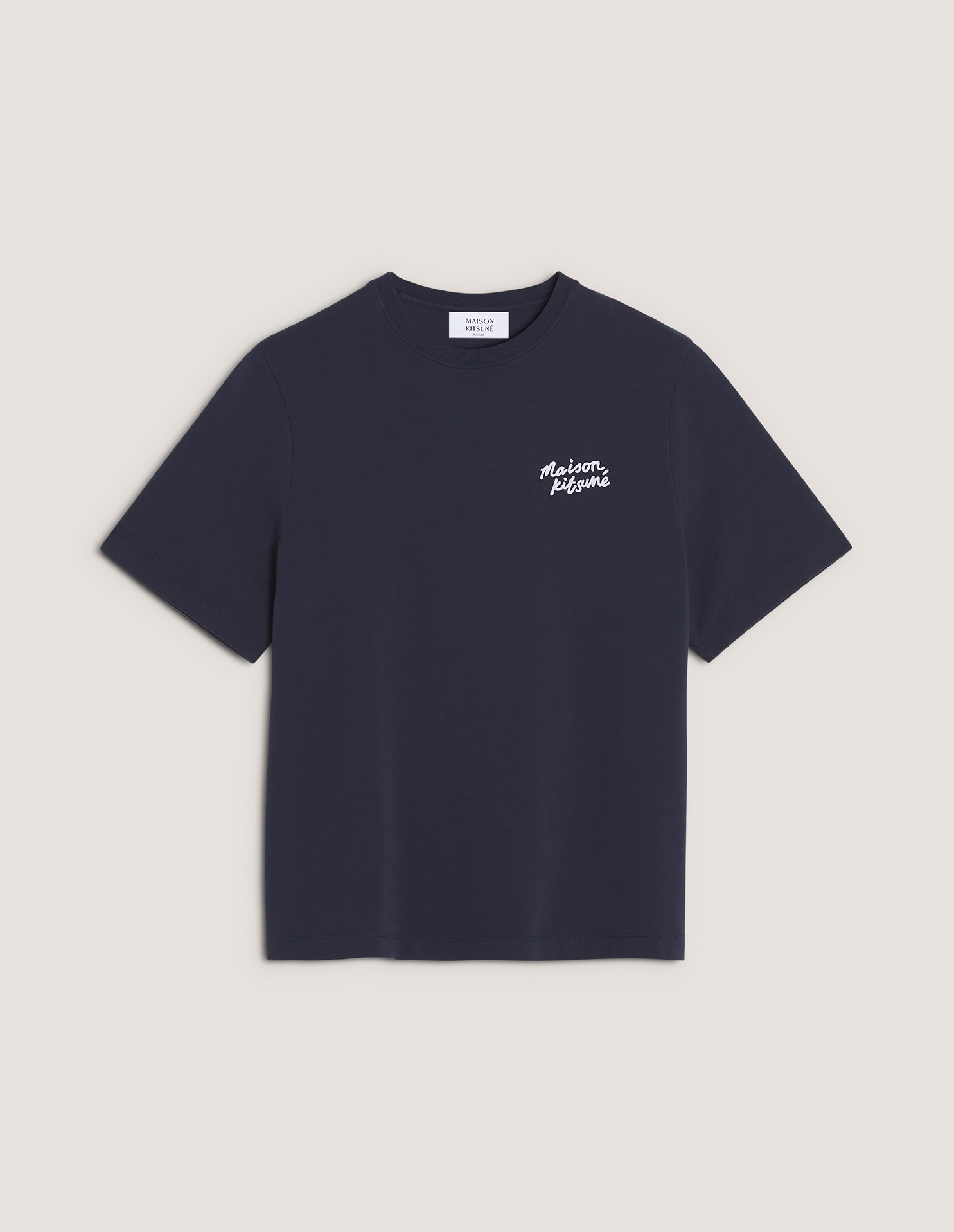 MAISON KITSUNE HANDWRITING COMFORT TEE-SHIRT