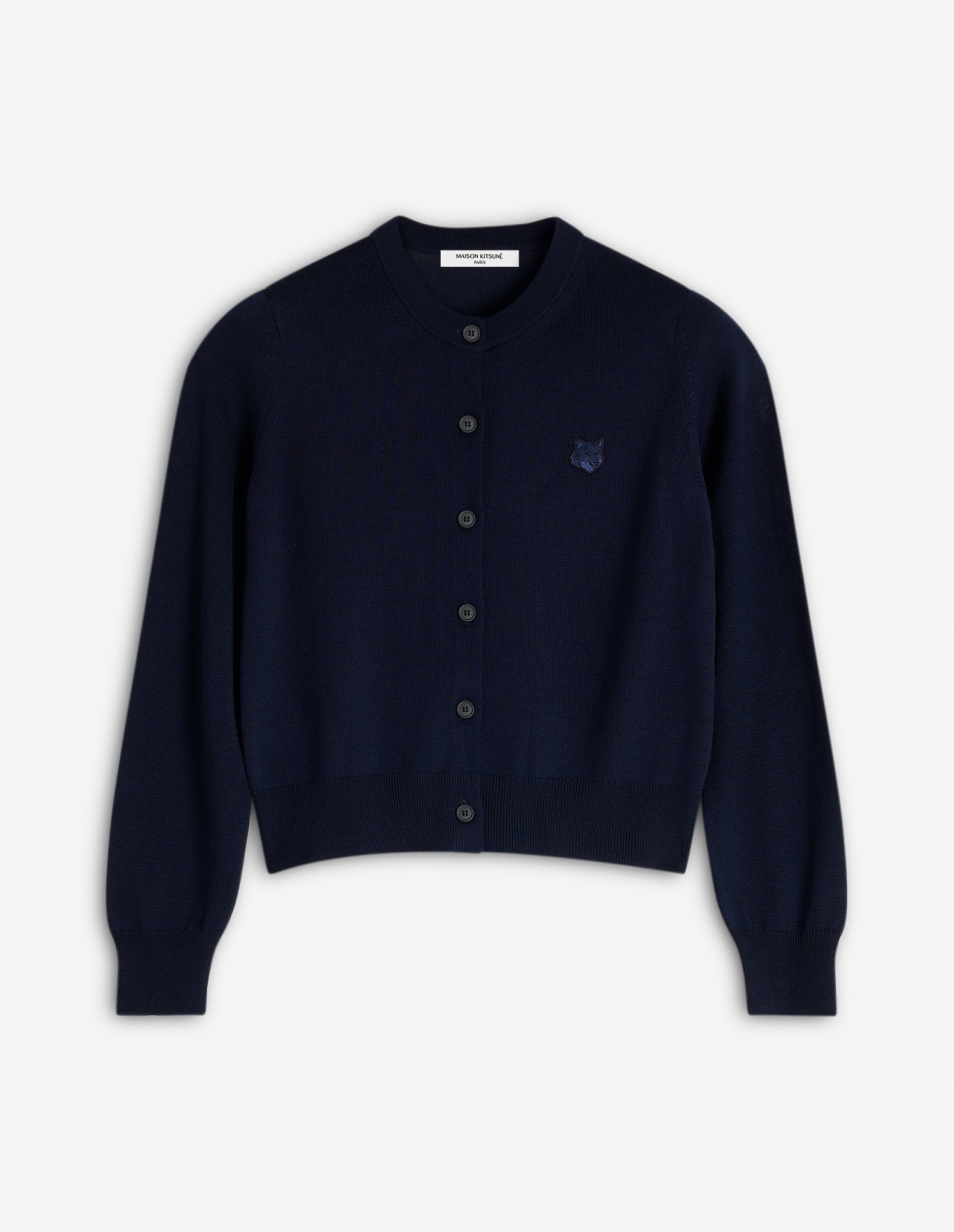 BOLD FOX HEAD PATCH REGULAR CARDIGAN