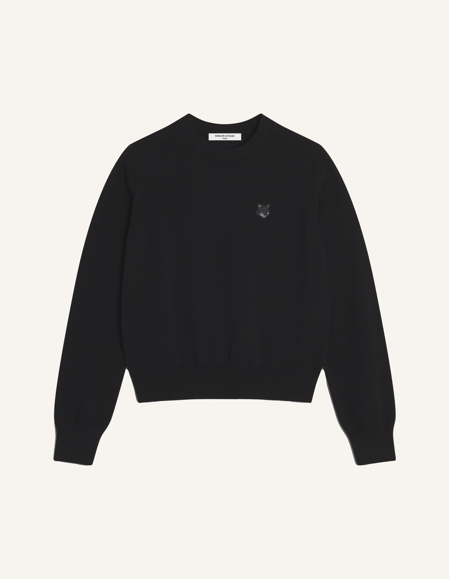 BOLD FOX HEAD PATCH REGULAR JUMPER