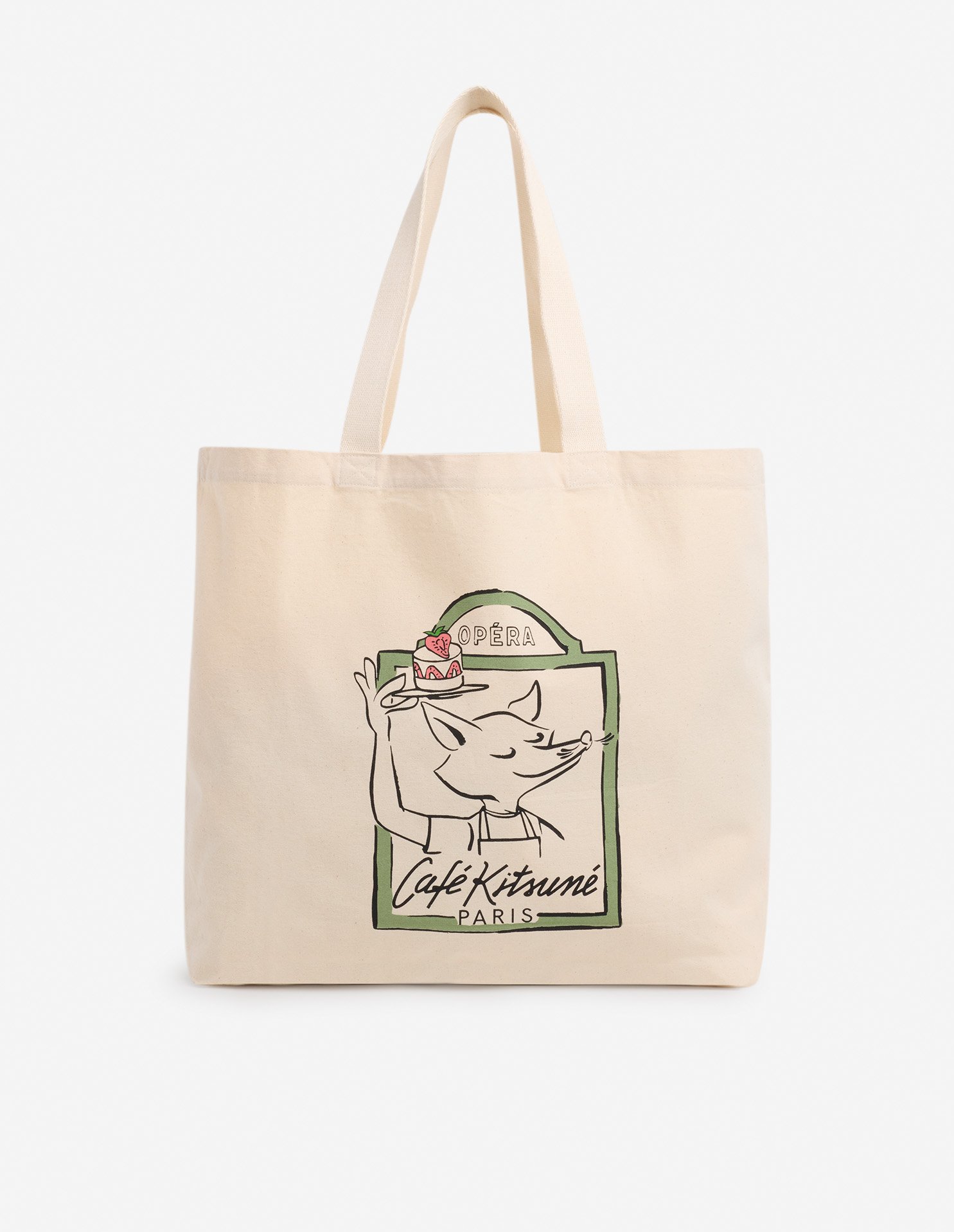 CAFE KITSUNE OPERA TOTE BAG