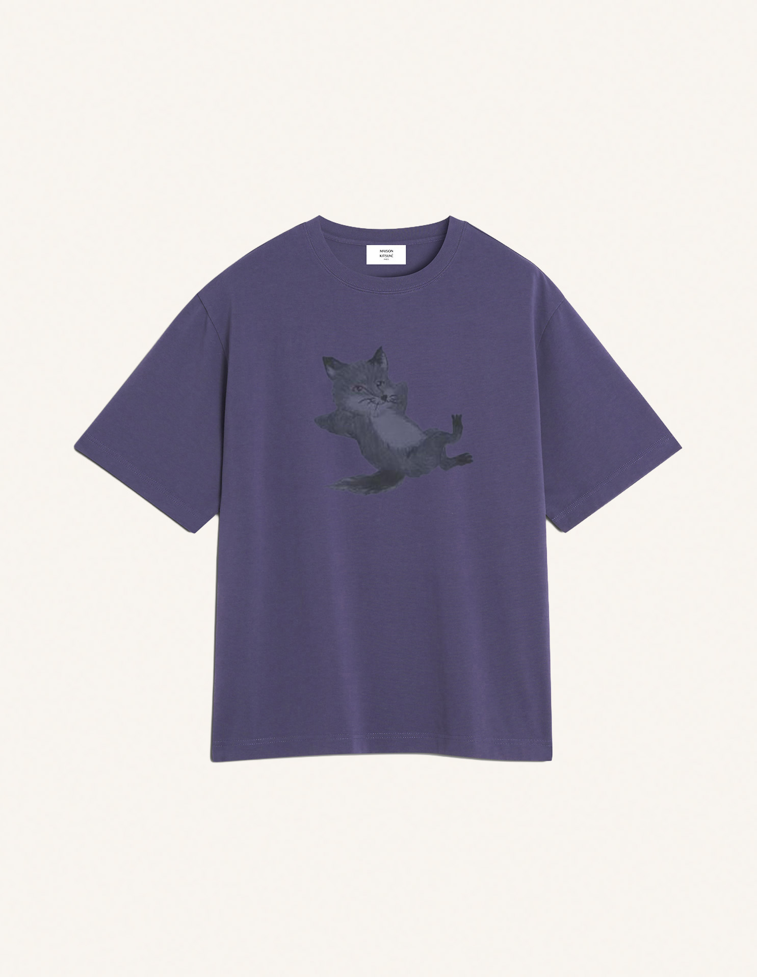 CHILLAX PRINT OVERSIZE TEE-SHIRT