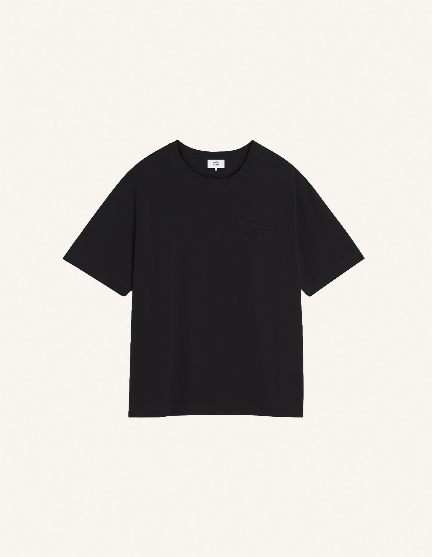 EMBOSSED PROFILE FOX OVERSIZE TEE-SHIRT