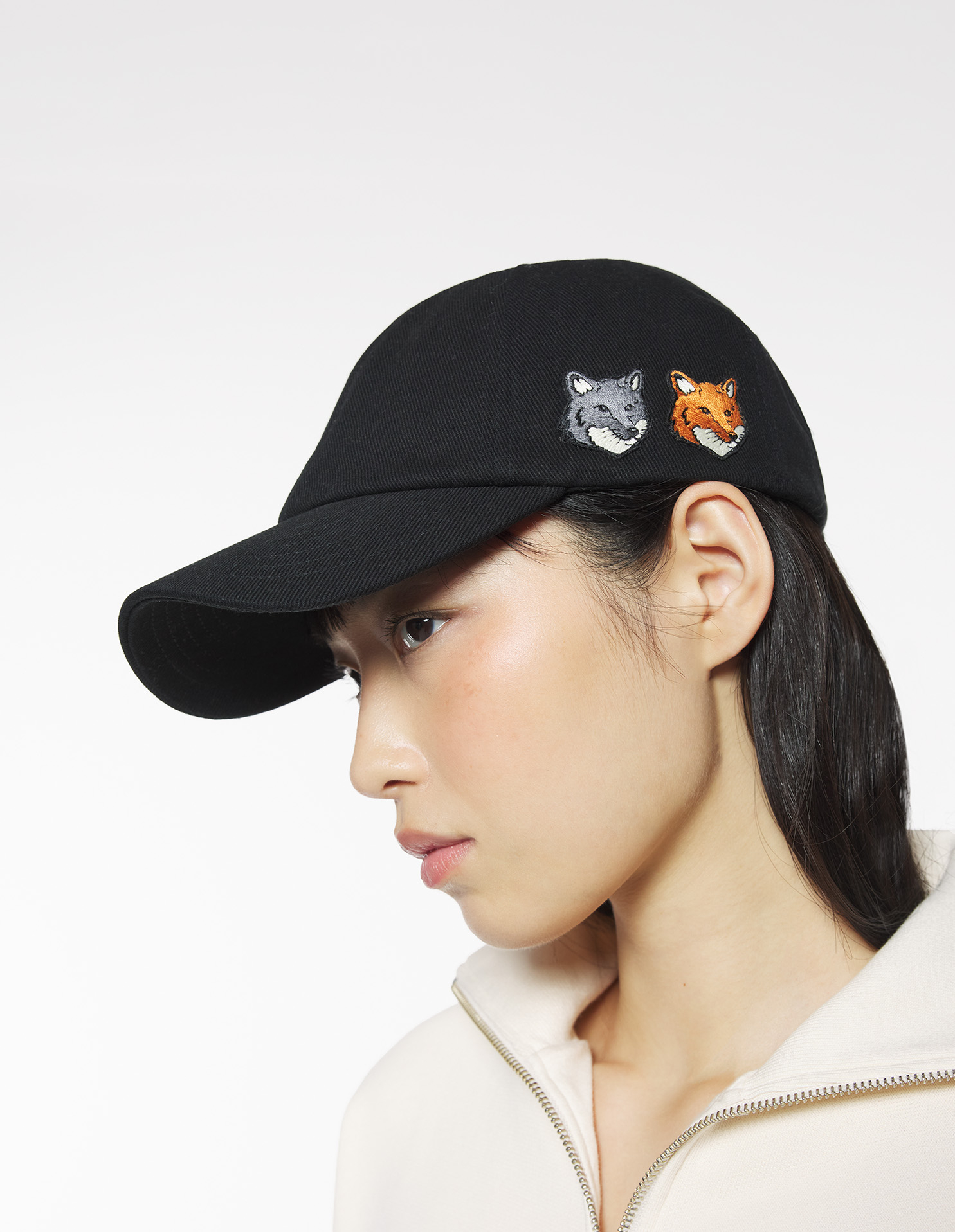 DOUBLE BOLD FOX HEAD CAP