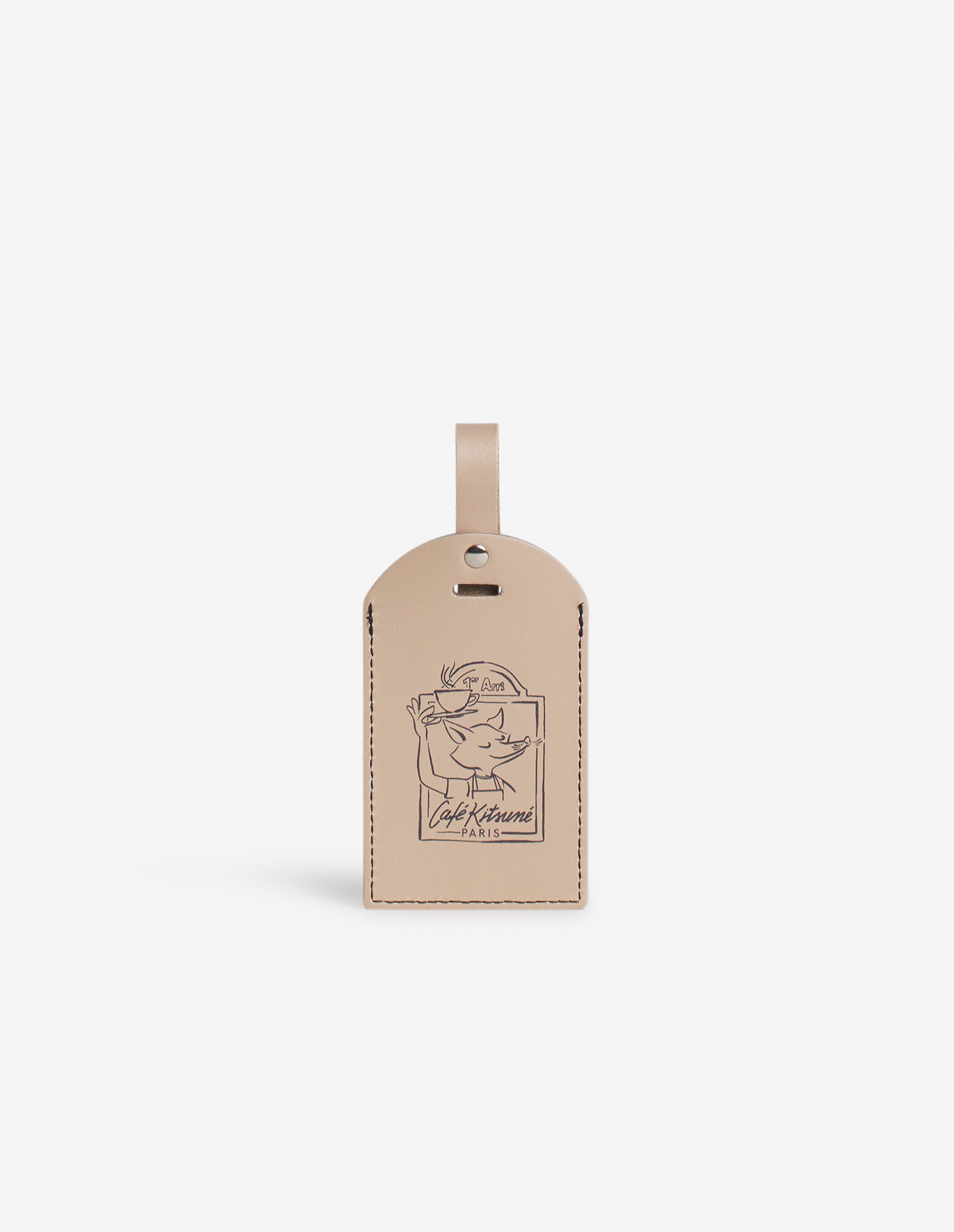 CAFE KITSUNE STREET FOX NAME TAG