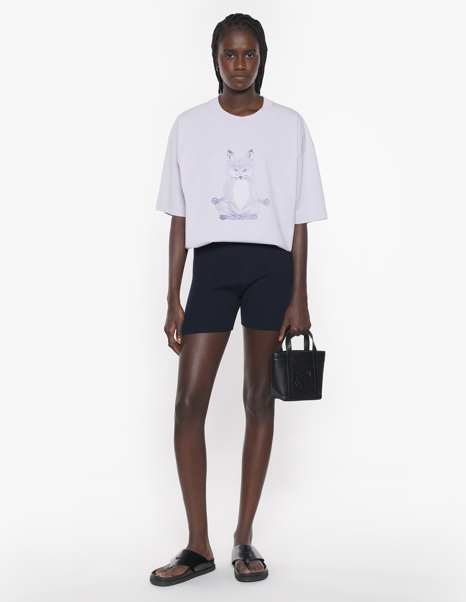 YOGA FOX BOXY TEE-SHIRT