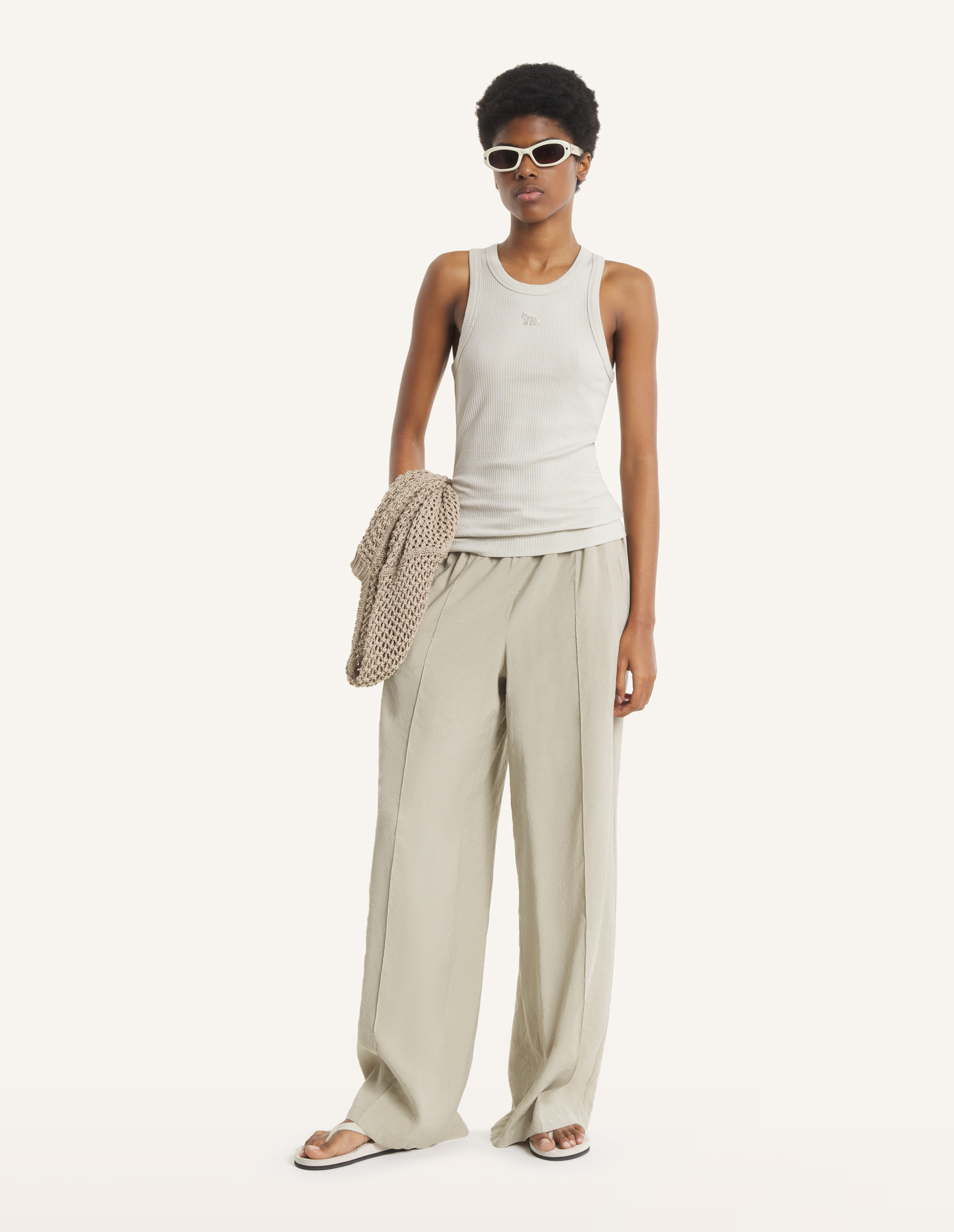 BABY FOX RIBBED TANK TOP