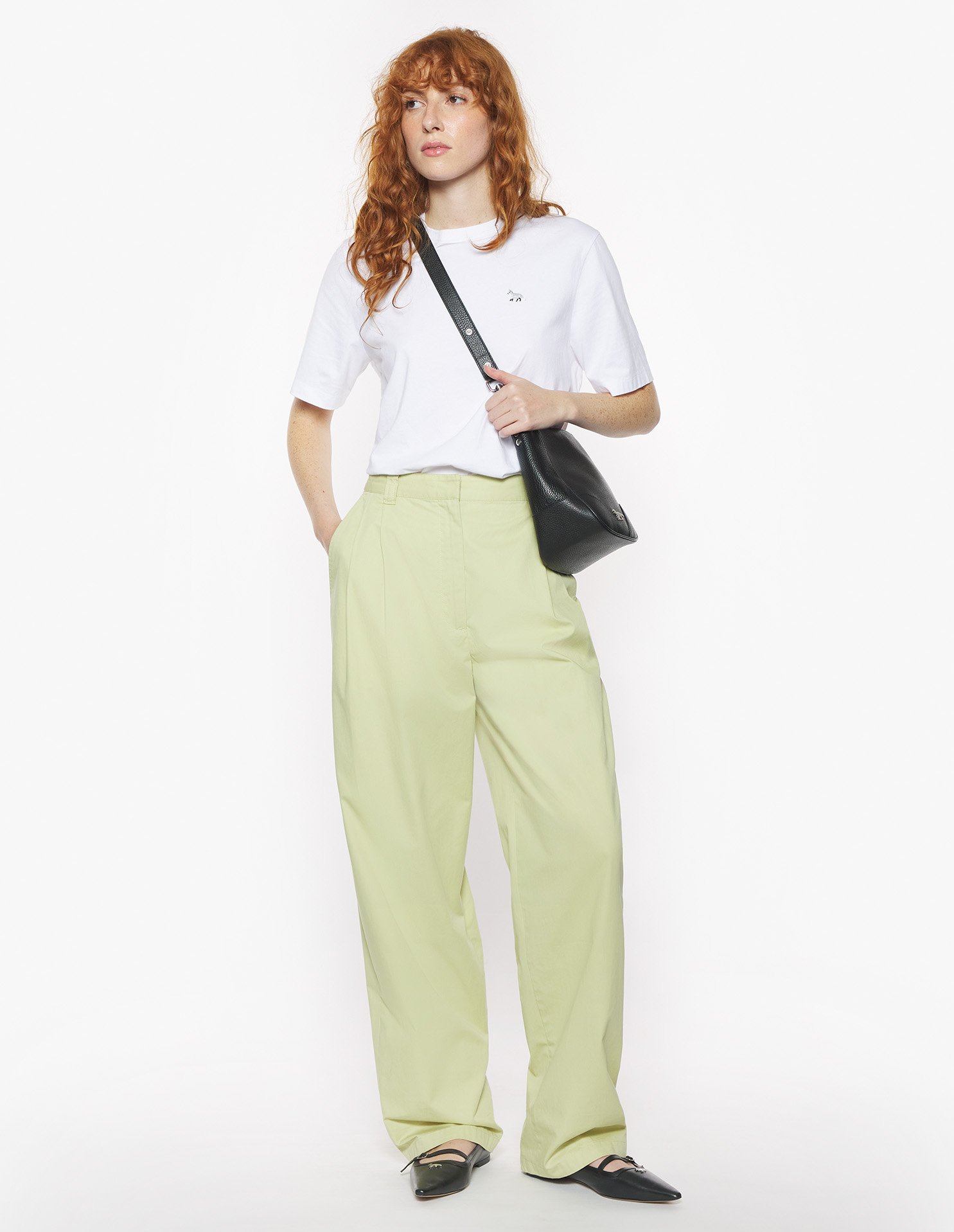 CASUAL PLEATED PANTS