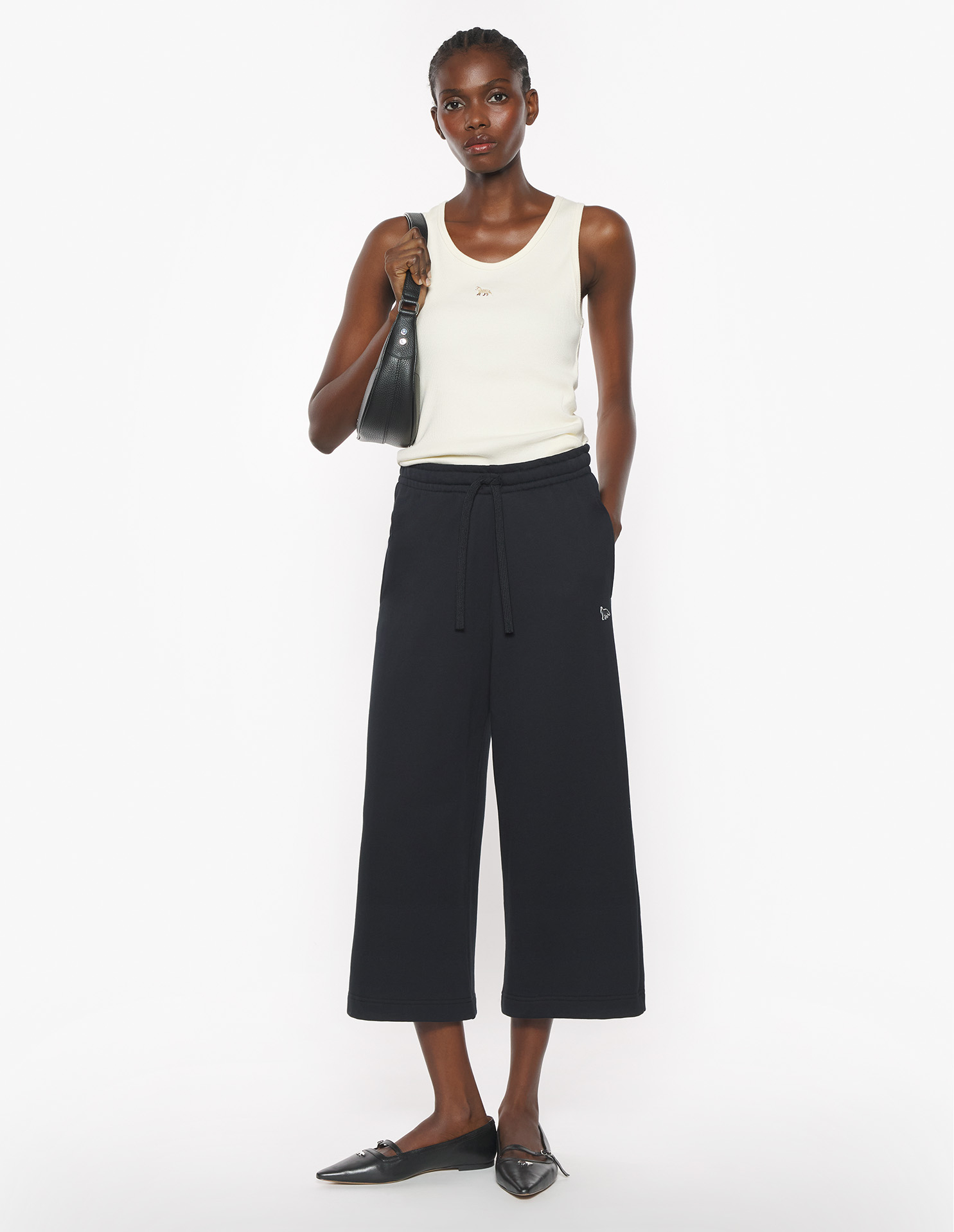 BABY FOX PATCH CULOTTE JOG PANTS